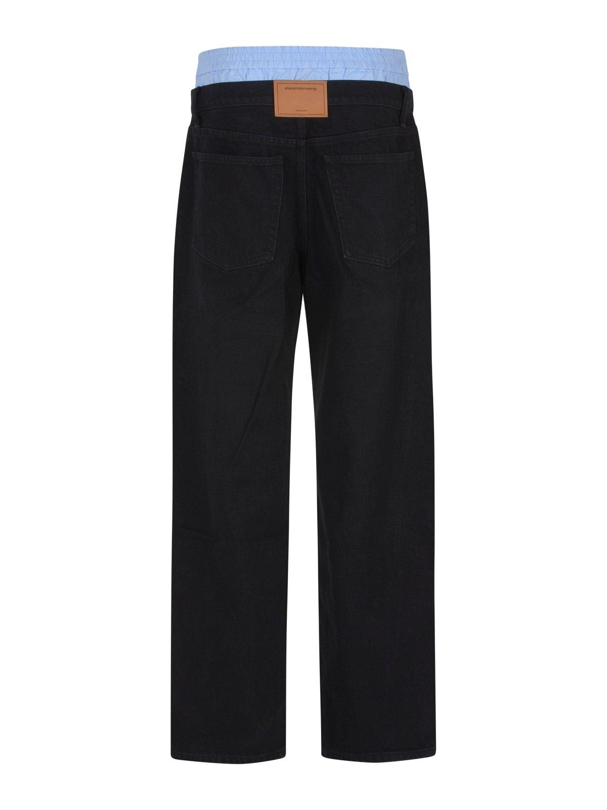 ALEXANDER WANG HIGH WAIST BALLOON JEANS