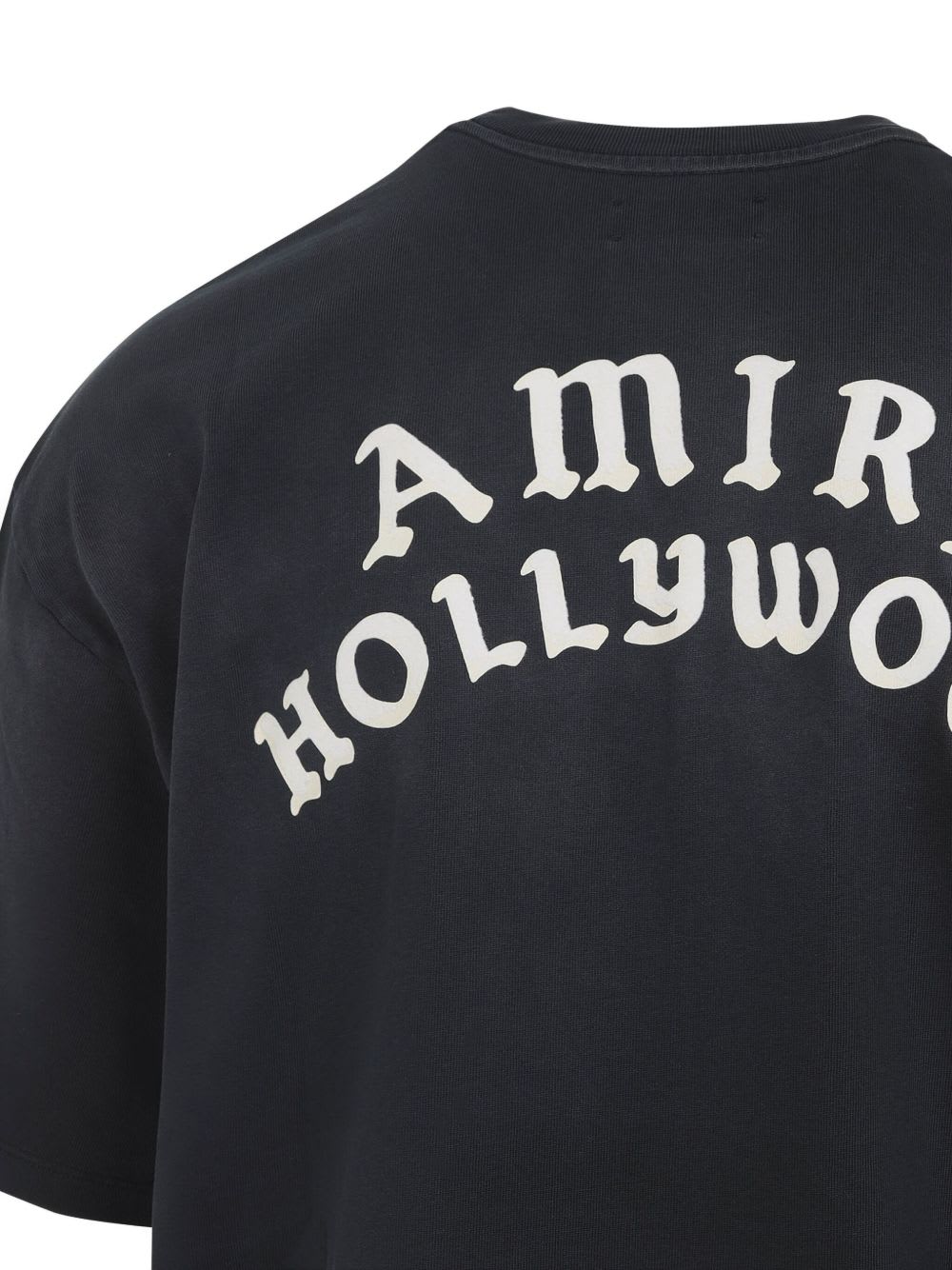 Amiri Hollywood Oversized T-shirt In Black