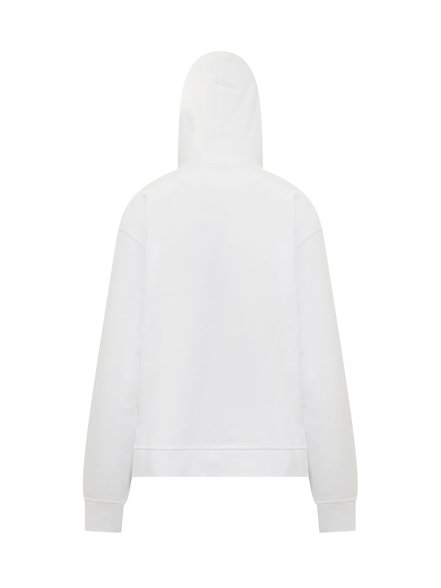 Shop Dsquared2 Icon Pixeled Hoodie In White