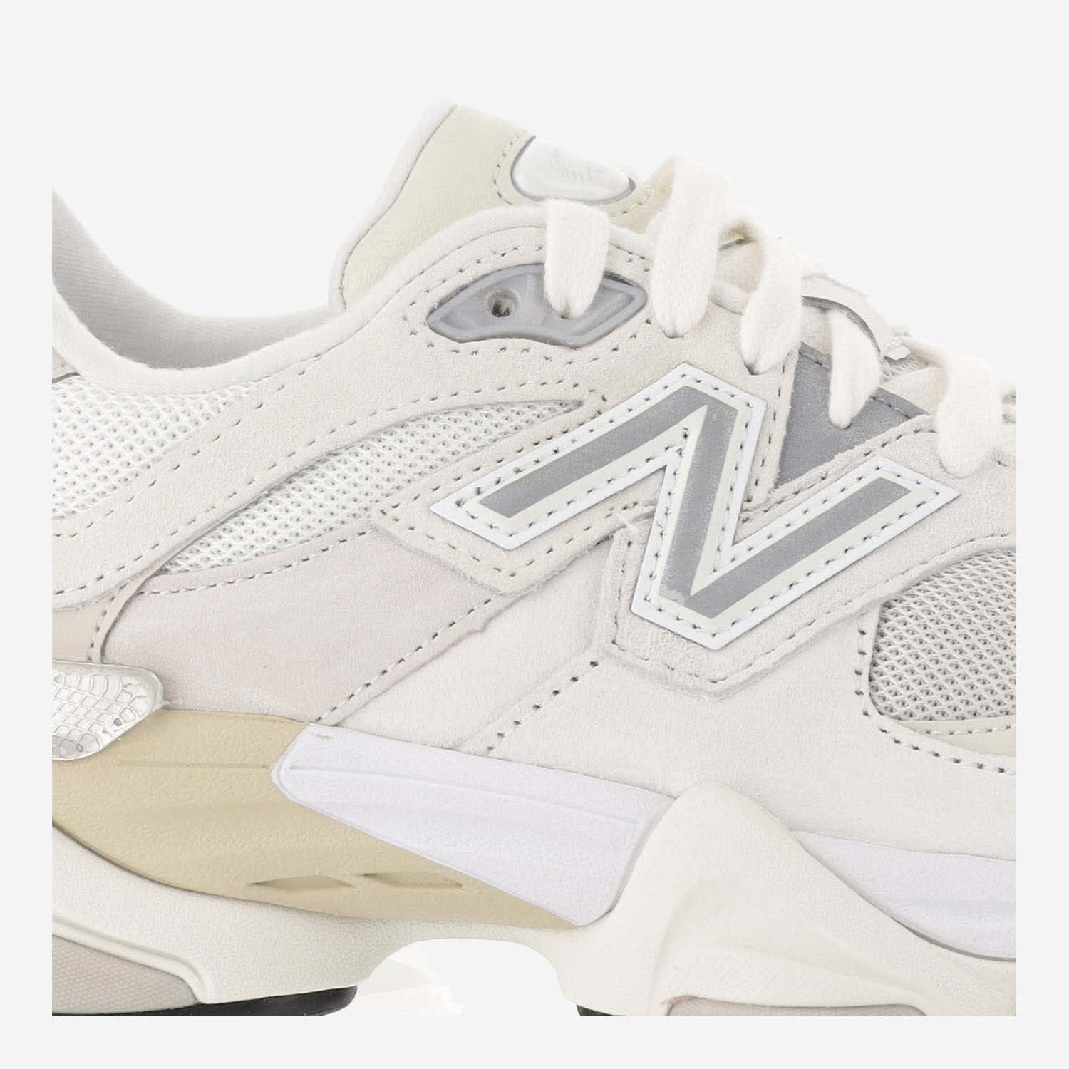 Shop New Balance Sneakers 9060 In Sea Salt Off White