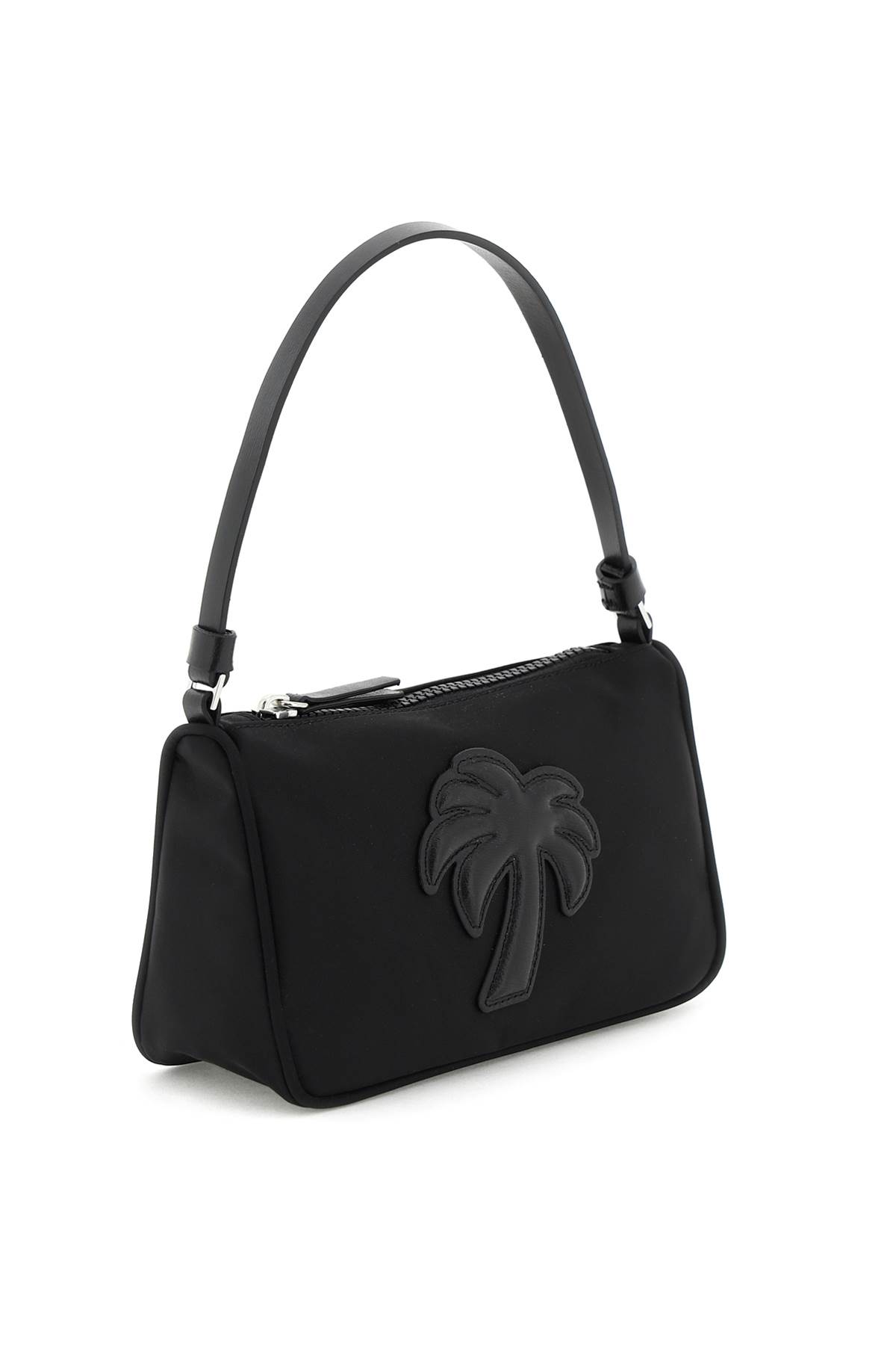 Shop Palm Angels Palm Tree Handbag In Black