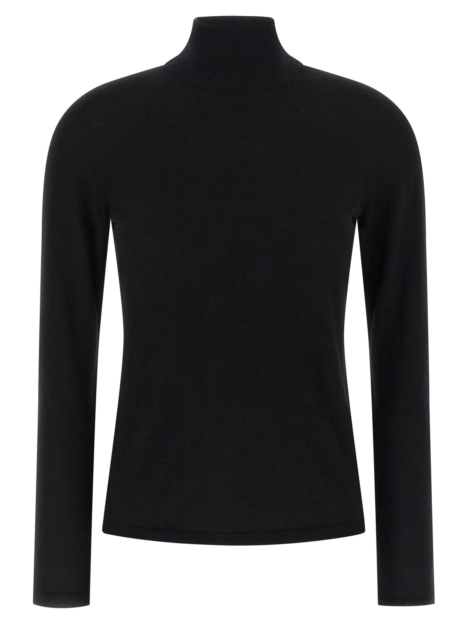 Max Mara Meana Turtleneck Sweater In Black
