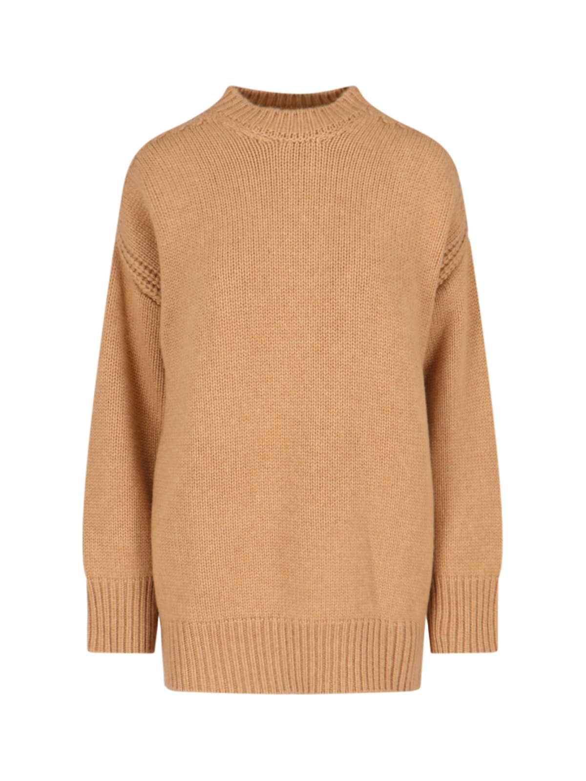 Shop Sa Su Phi Cashmere Sweater In Brown