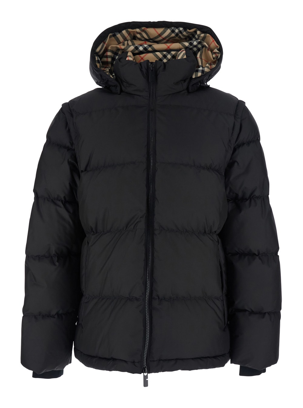 Burberry Bideford Down Jacket In Black