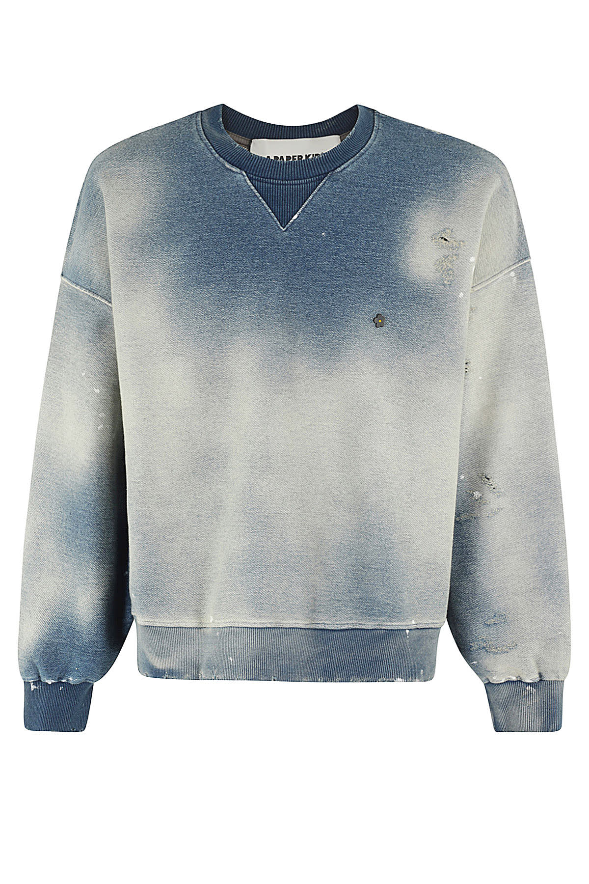 Shop A Paper Kid Sweatshirt In Denim Blue