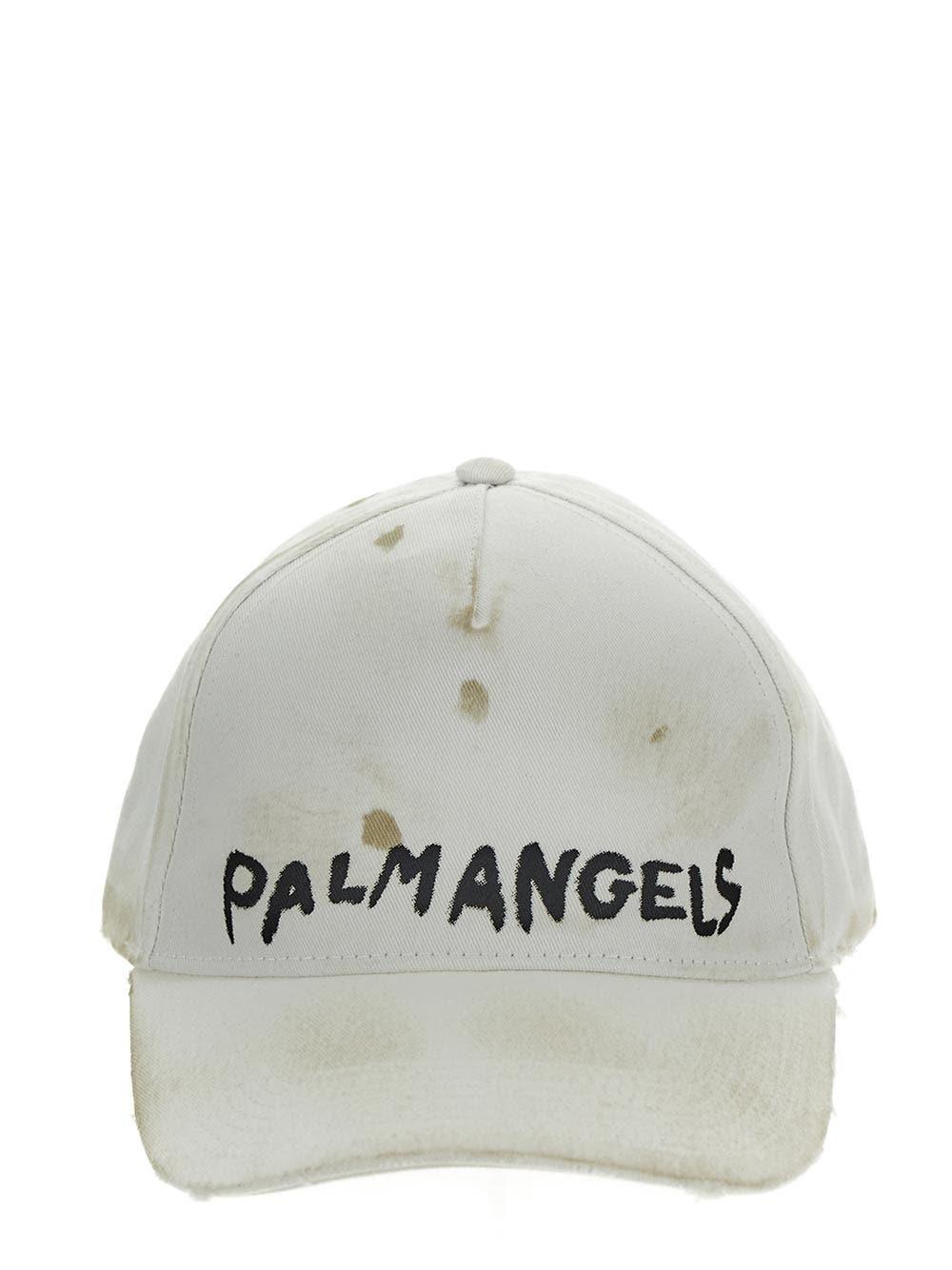 Palm Angels Dirty Effect Baseball Hat