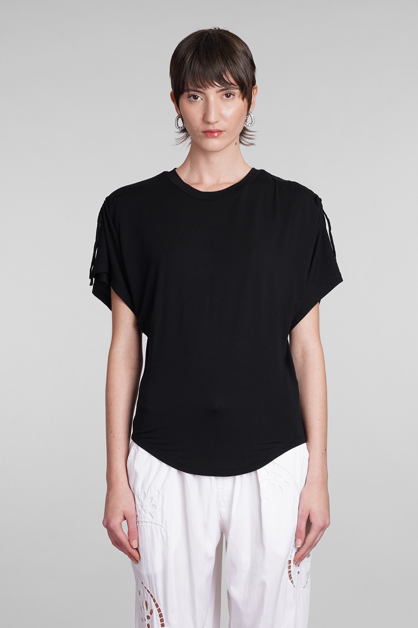 Zola T-shirt In Black Modal