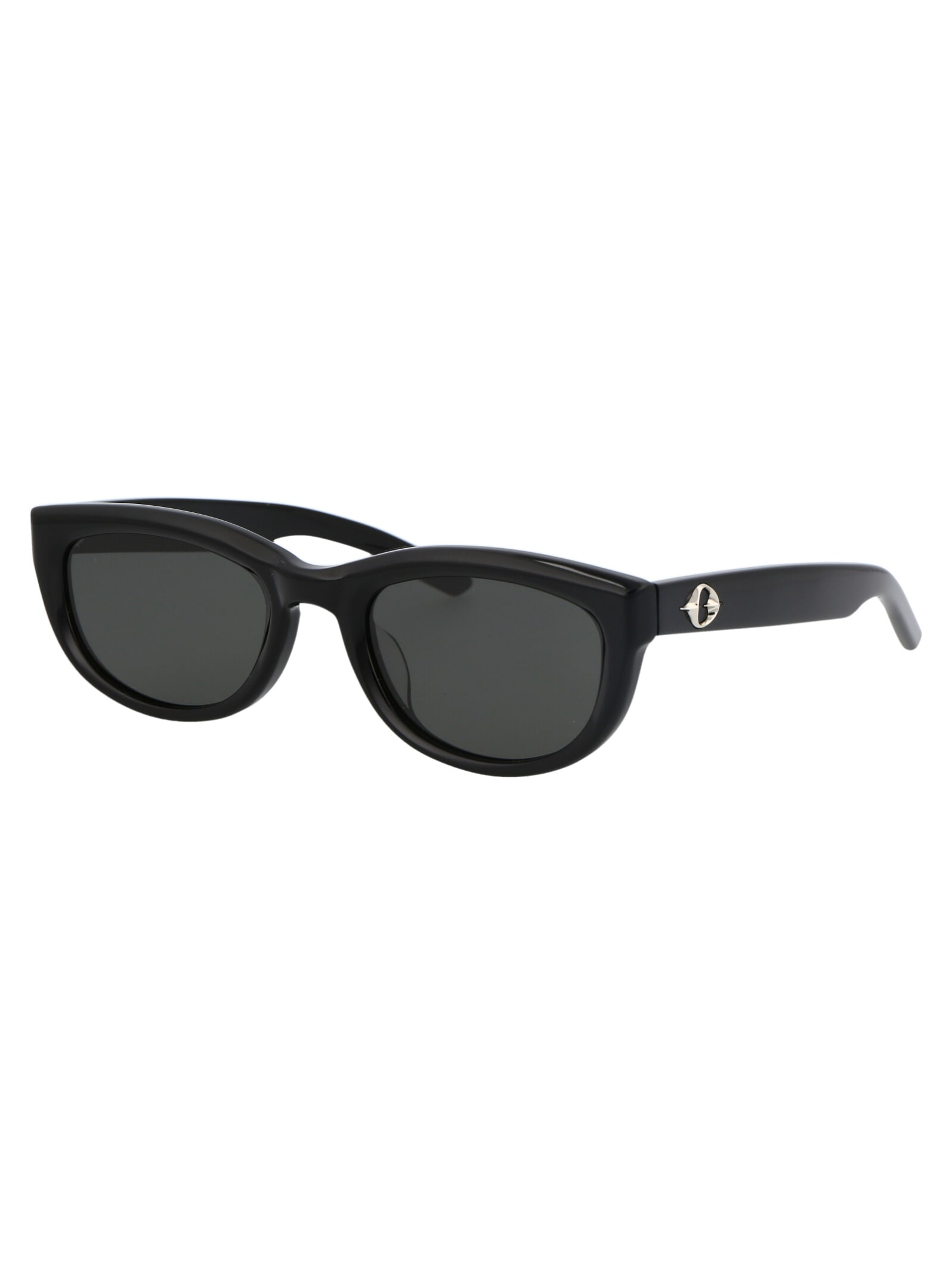 Shop Gentle Monster Monochrome Sunglasses In 01 Black