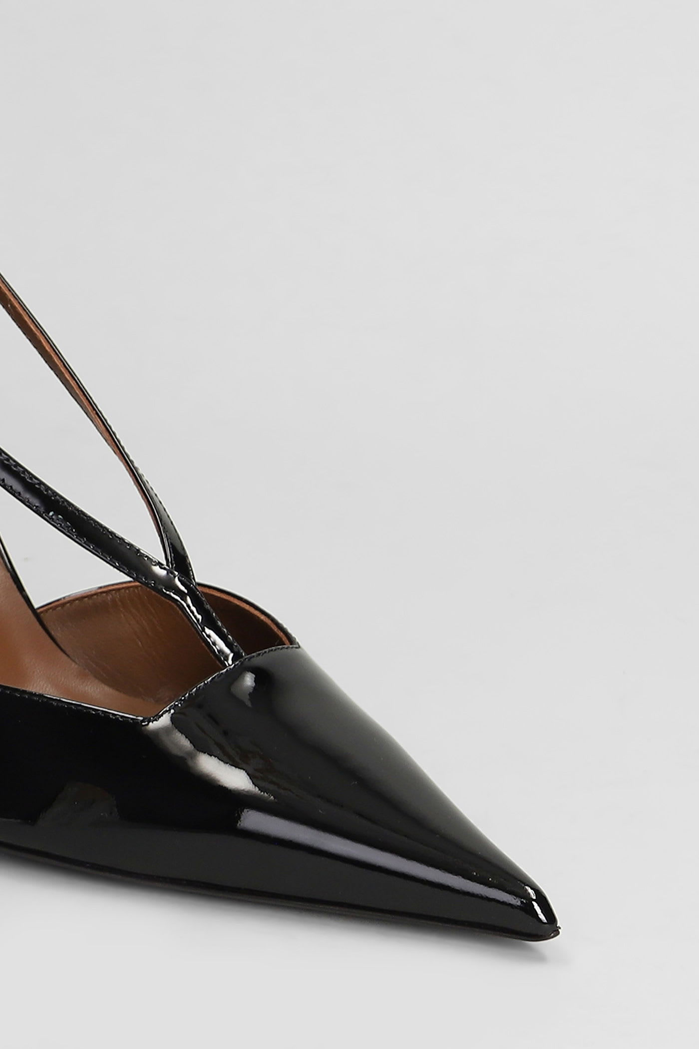 Giuseppe Zanotti Patent Leather Pointed-toe Pumps In Black