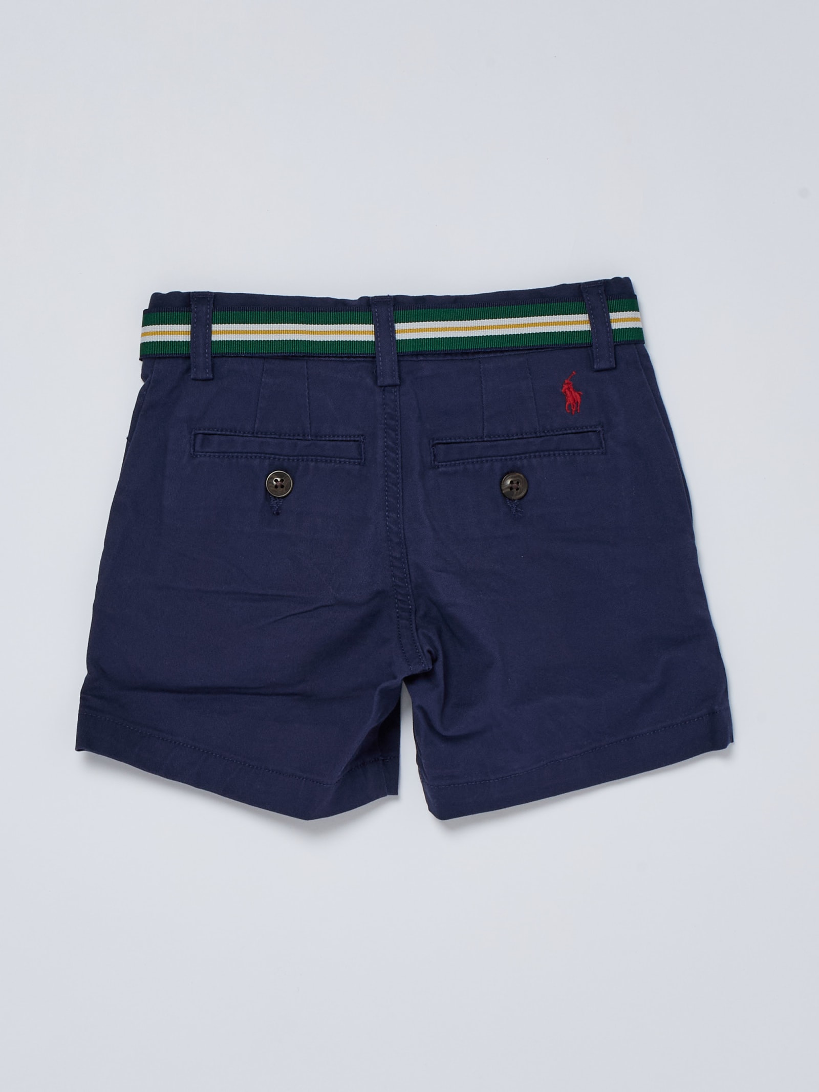 Shop Polo Ralph Lauren Shorts Shorts In Navy