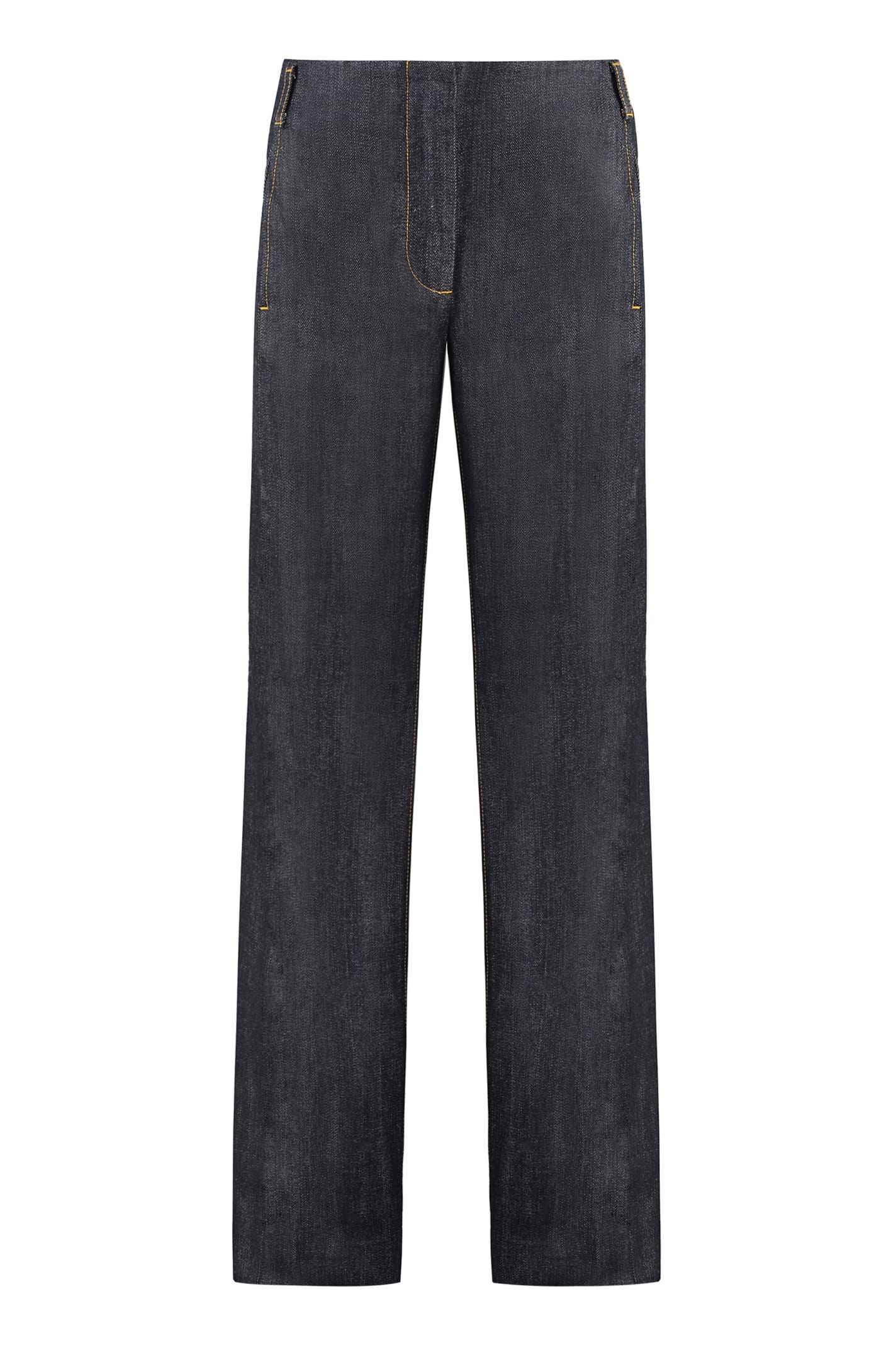 Shop Tory Burch Wide-leg Jeans In Denim