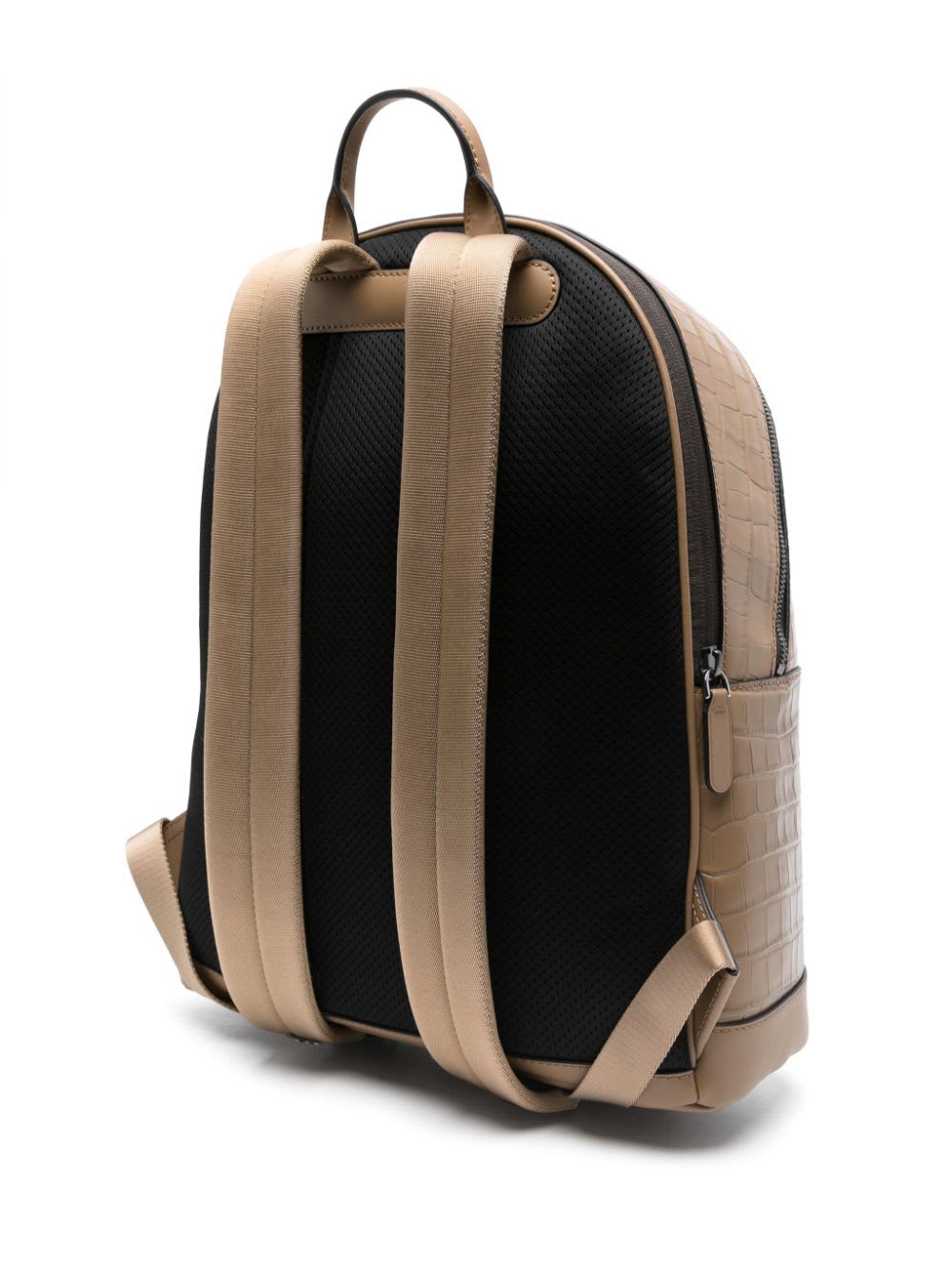 Shop Michael Kors Computer Hudson Backpack In Husk