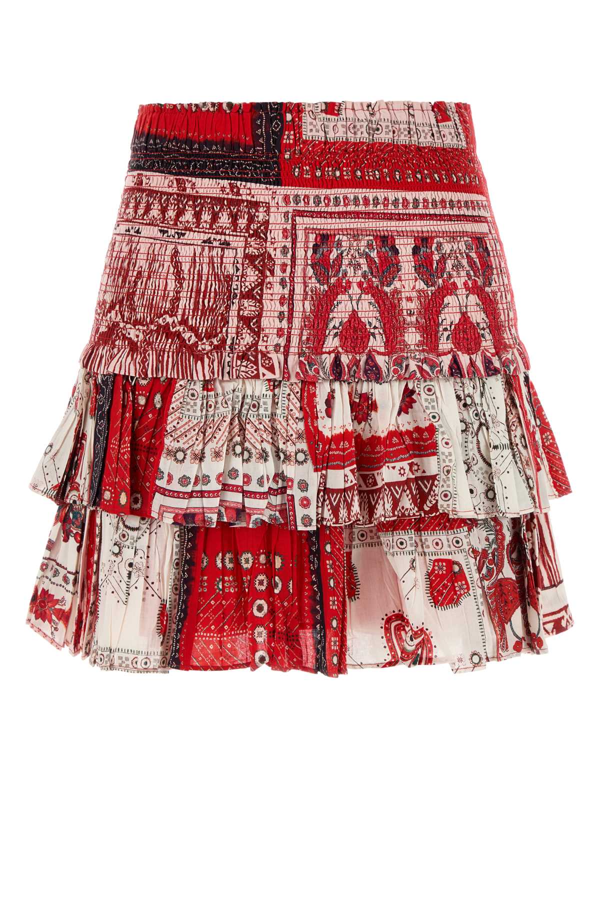 Isabel Marant Étoile Isabel Marant Etoile Women Printed Cotton Nomini Mini Skirt In Multi