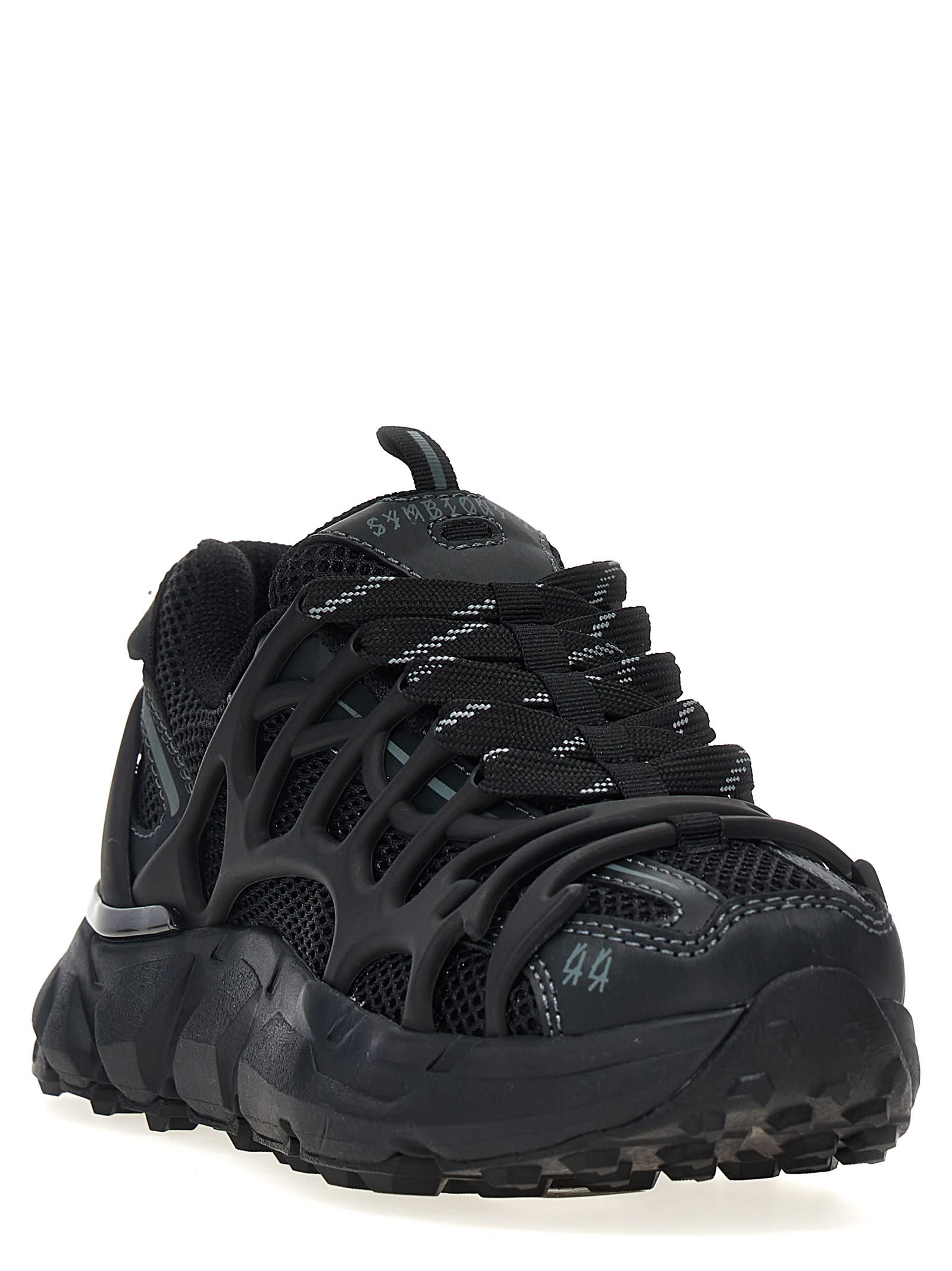 Shop 44 Label Group Symbiont 2 Sneakers In Nero