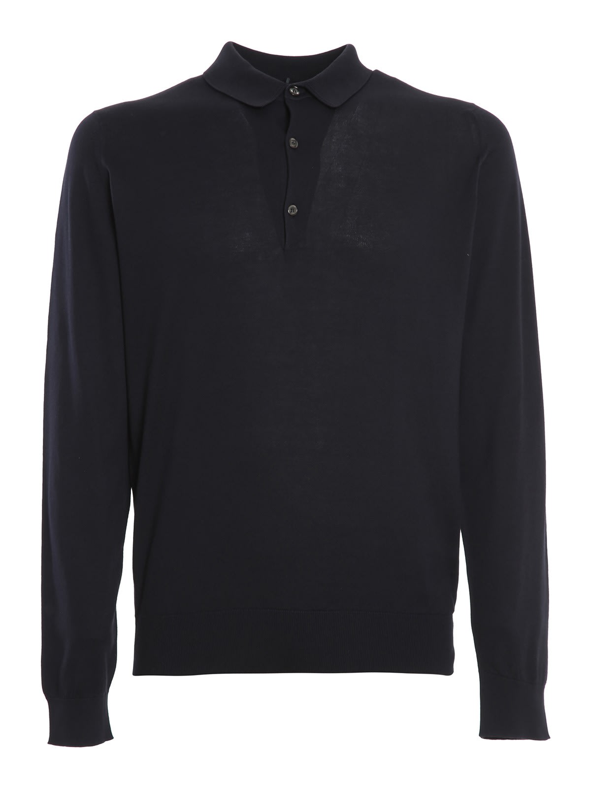 Shop John Smedley Bradwell Shirt Ls In Navy