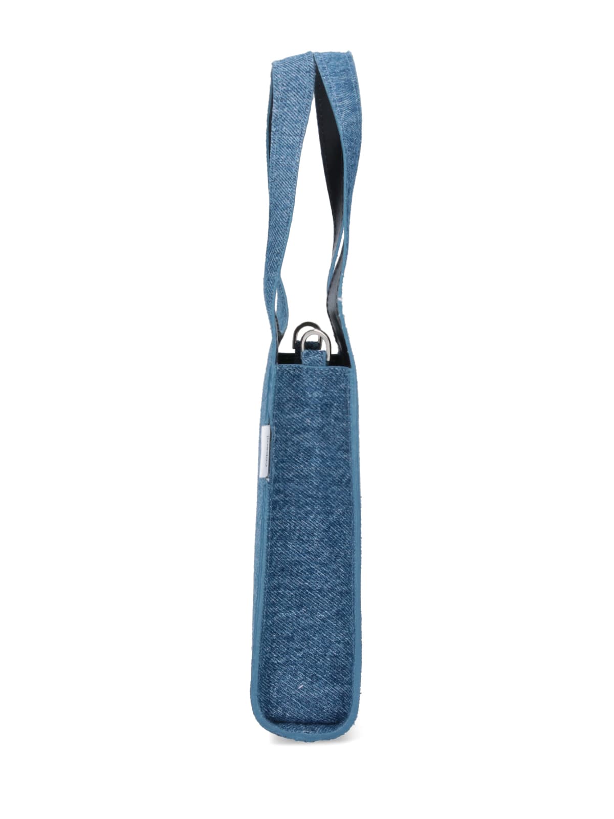 Shop Coperni Micro Tote Bag Swipe In Blue