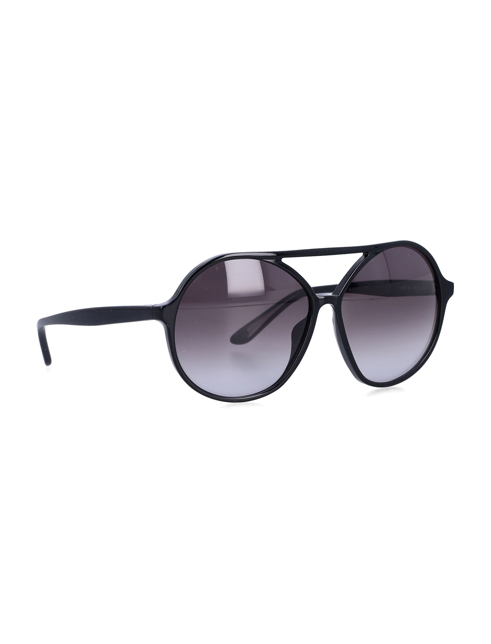 Valentino Garavani Black Aviator Sunglasses In Black