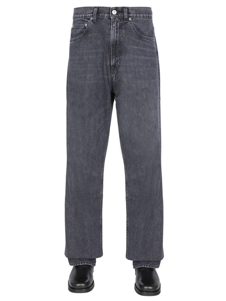 Our Legacy 25.5cm Third Cut Cotton Denim Jeans In Denim Blue