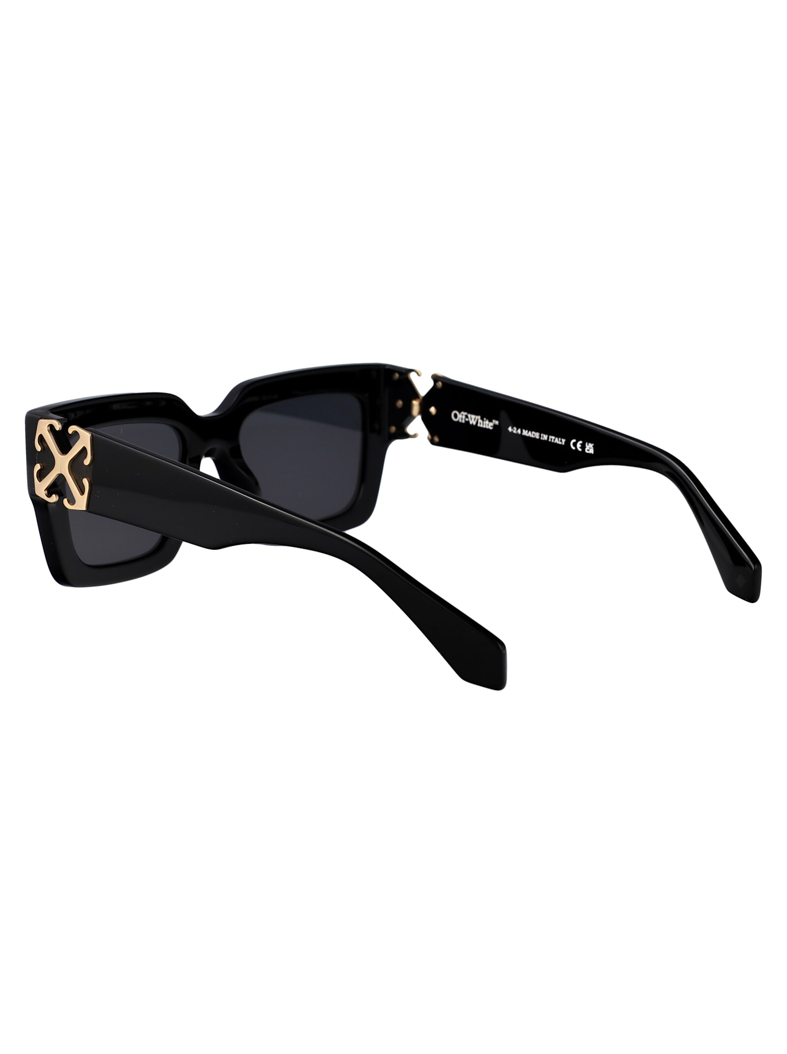 Off-white Catalina Sunglasses In Black Dark Grey