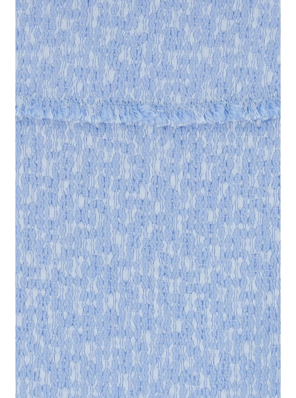 Shop Dolce & Gabbana Tweed Mini Skirt In Lillac Blue