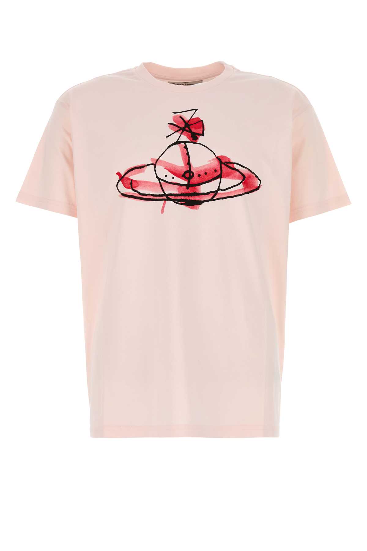 Pastel Pink Cotton T-shirt - Vivienne Westwood - Modalova