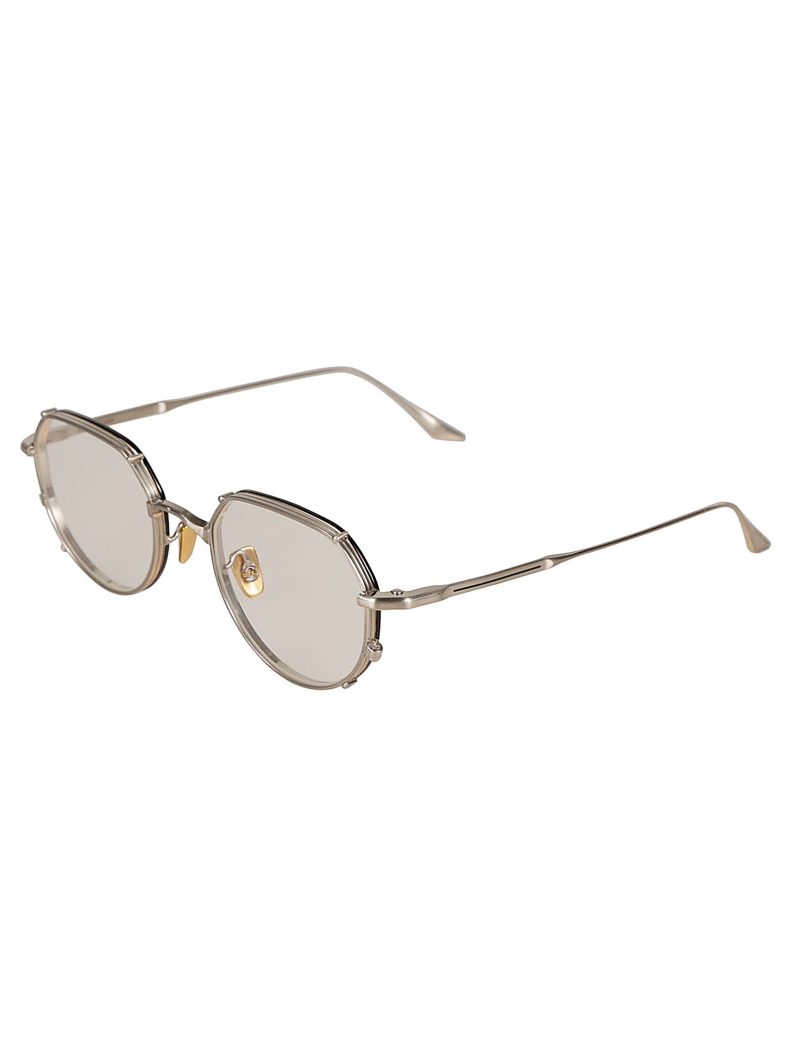 Shop Jacques Marie Mage Hartana Sunglasses Sunglasses In Silver