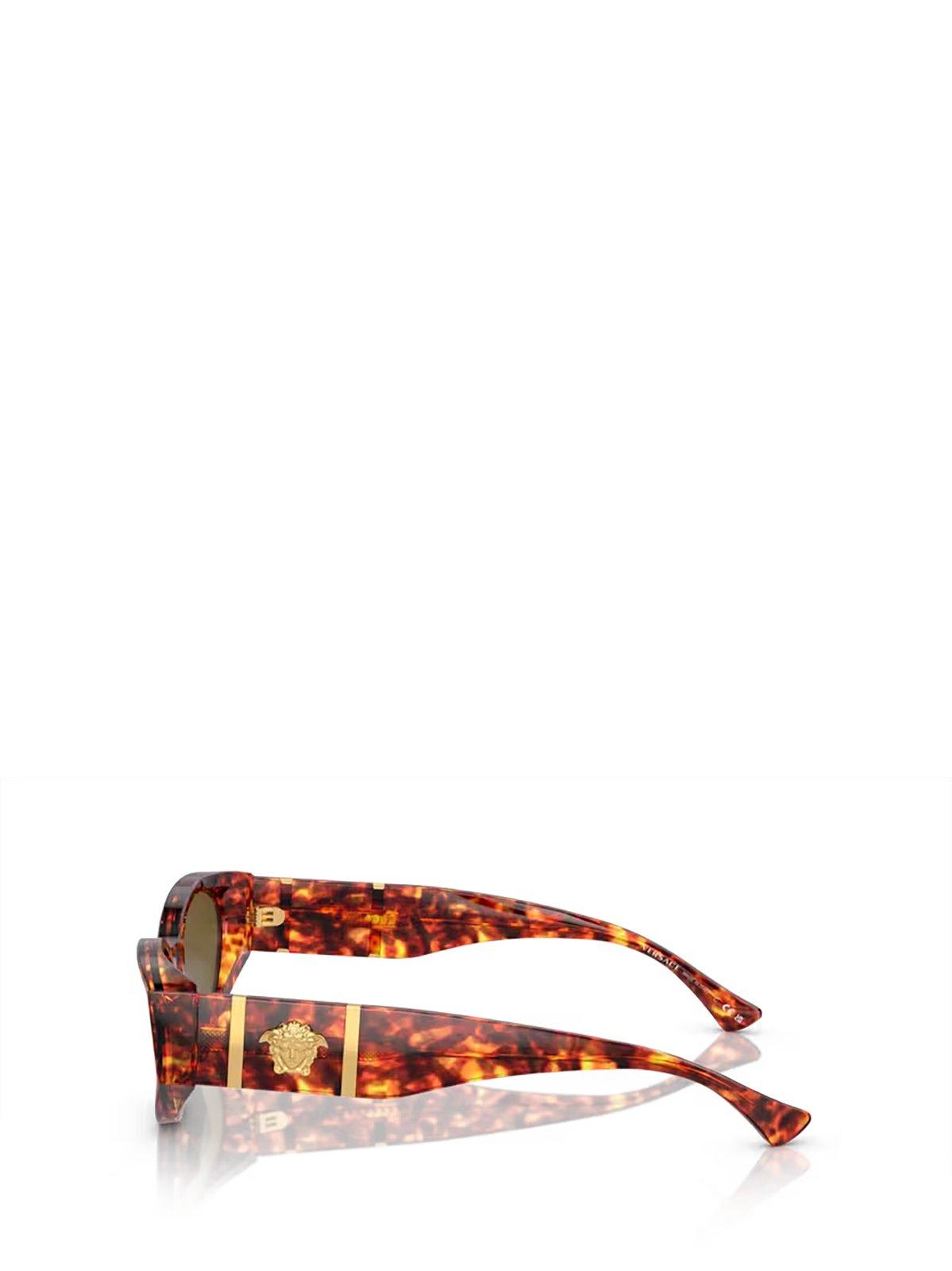 Shop Versace Cat-eye Sunglasses In 543773