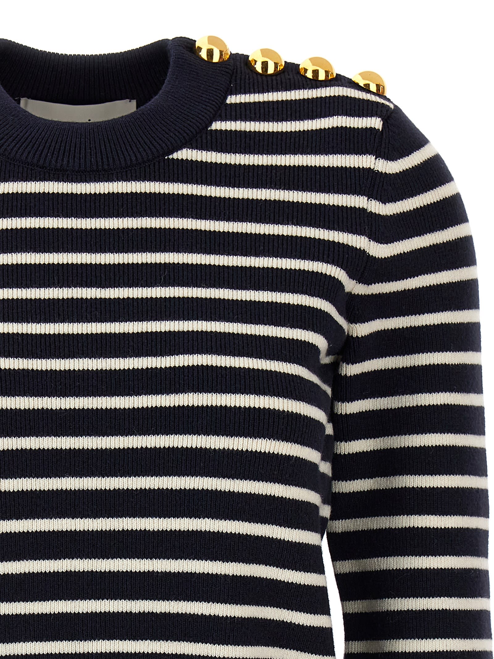 Shop Ami Alexandre Mattiussi Sailor Sweater In Blue