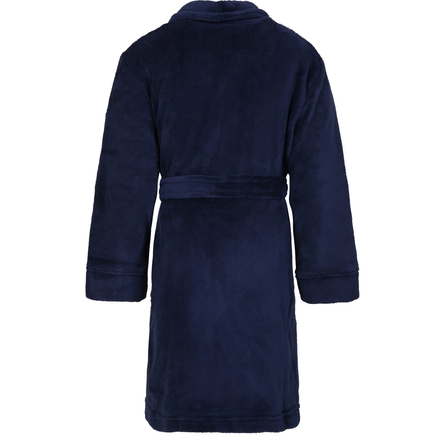 Ralph Lauren Blue Bathrobe For Boy With Logo In Blue