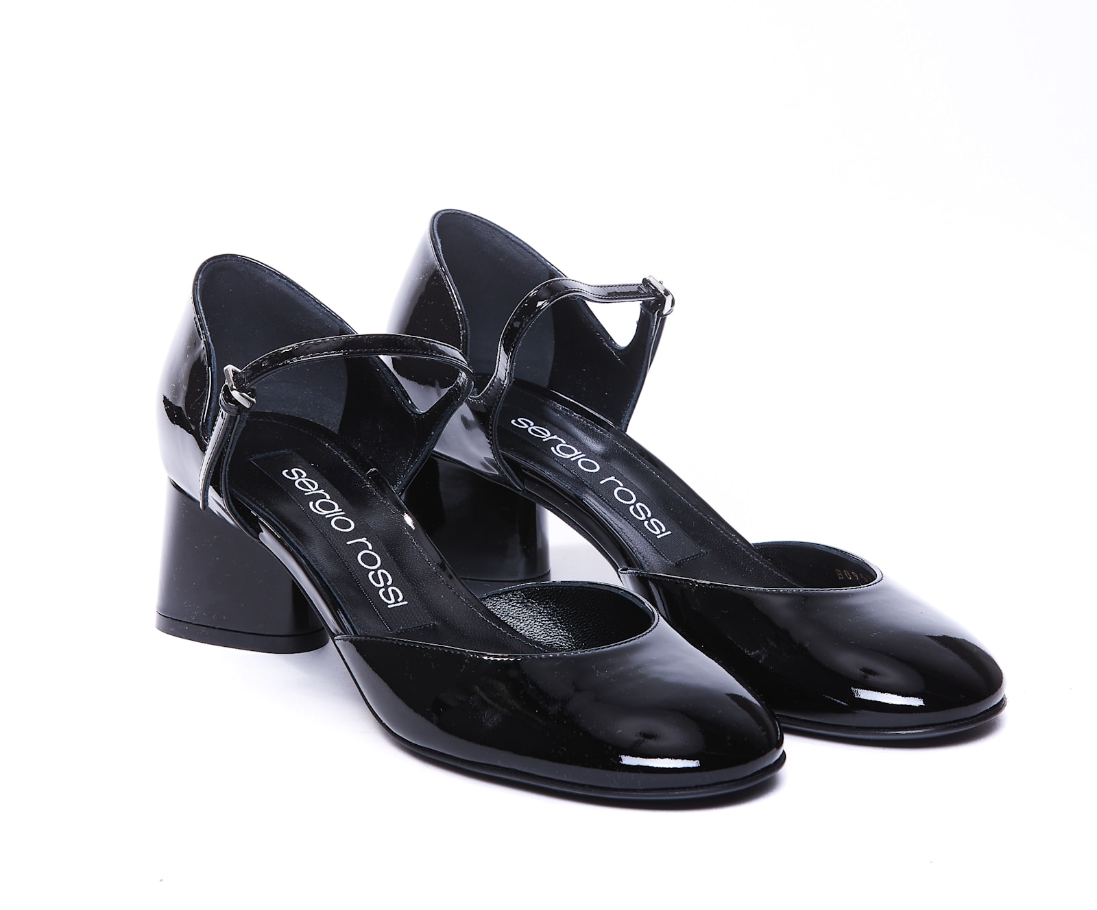 Shop Sergio Rossi Sr Pilier Decollete In Black