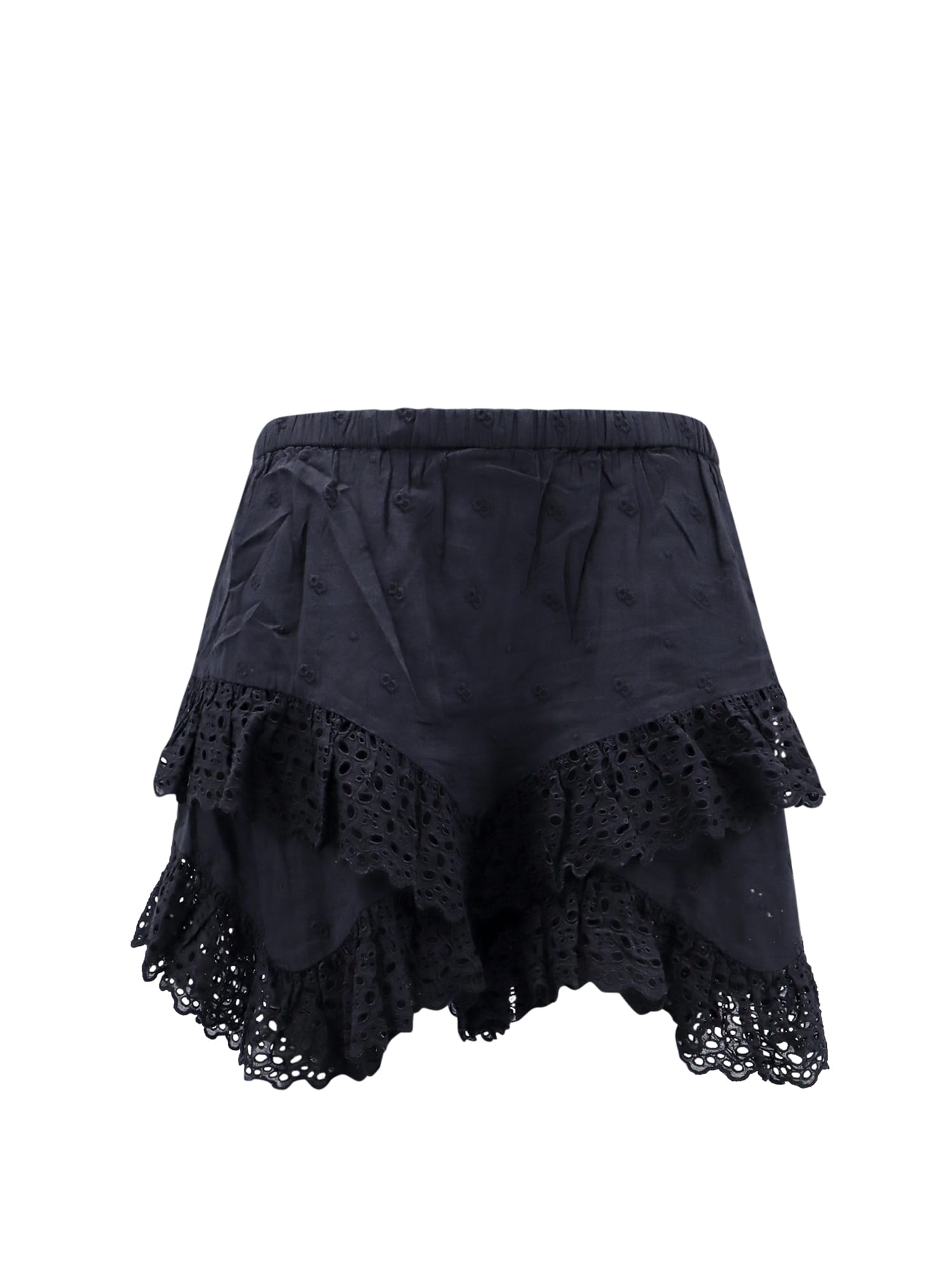 Shop Marant Etoile Sukira Skirt In Nero