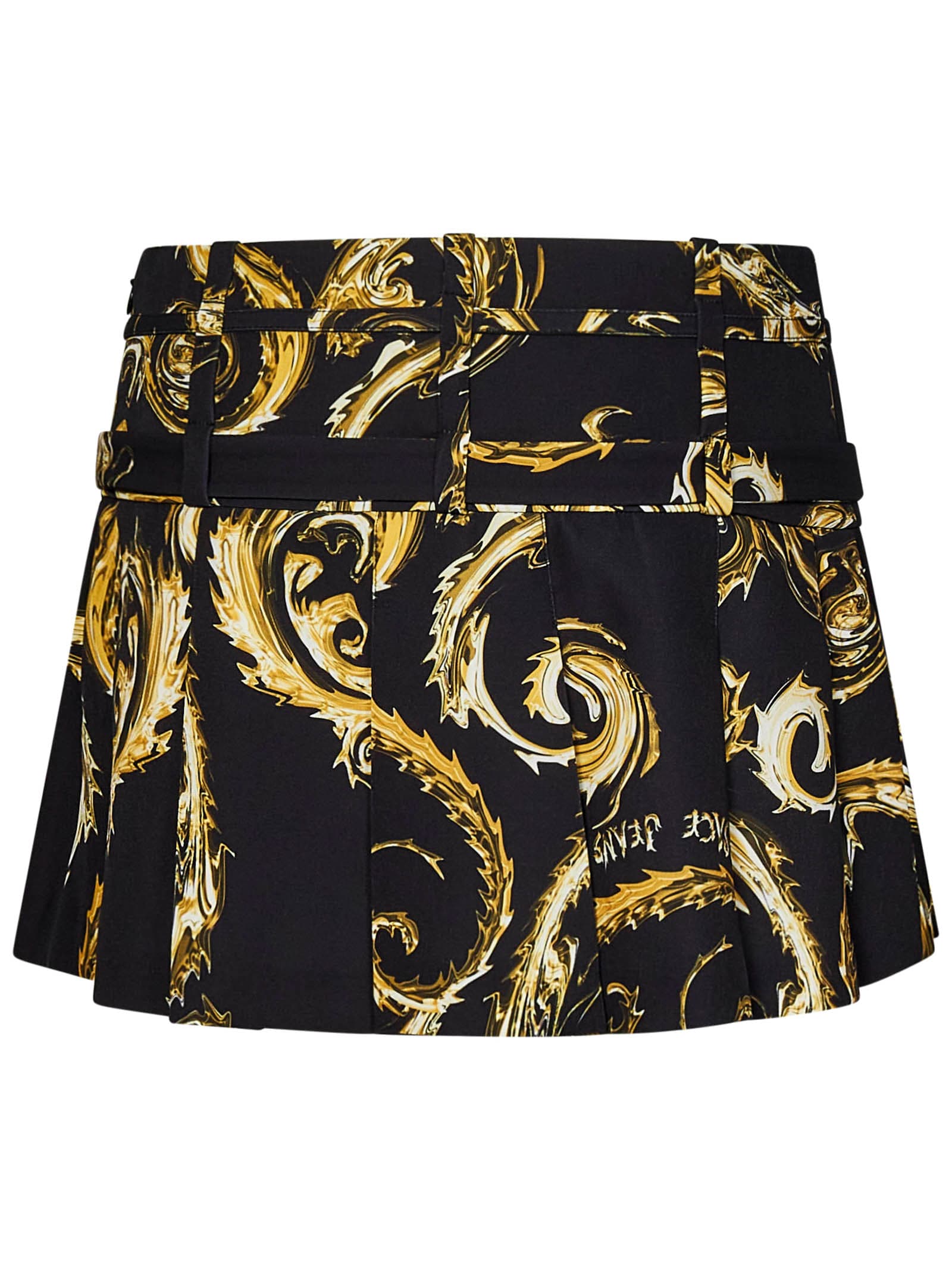 VERSACE JEANS COUTURE CHROMO COUTURE SKIRT 