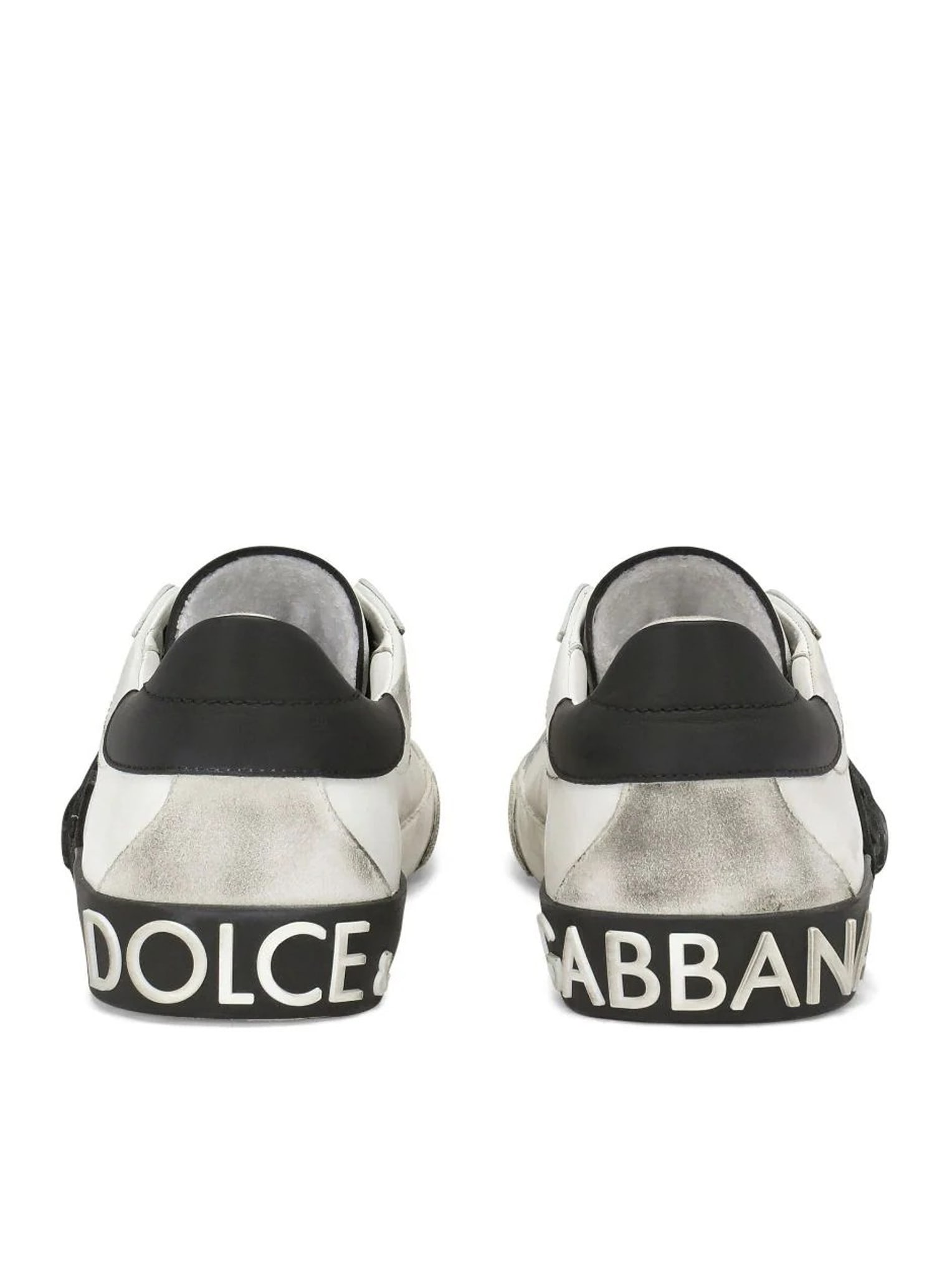 Shop Dolce & Gabbana Sneaker In White Black