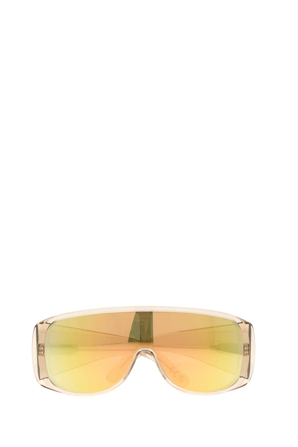 Mm6 Maison Margiela Transparent Acetate Sunglasses In Neutral