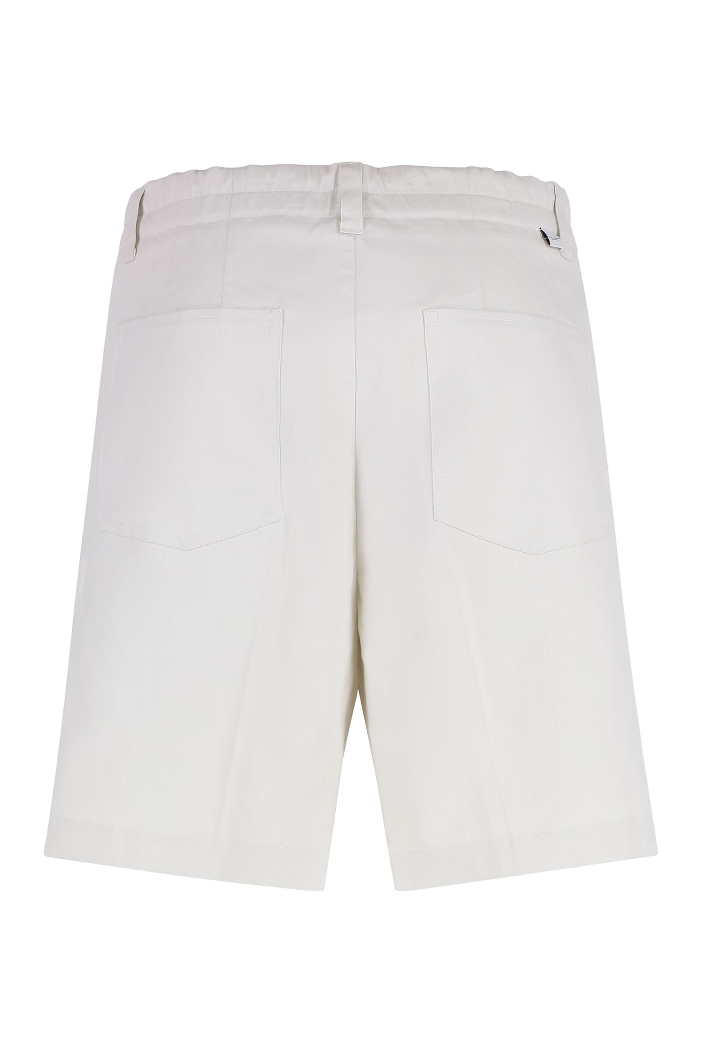 PAOLO PECORA LINEN BERMUDA-SHORTS