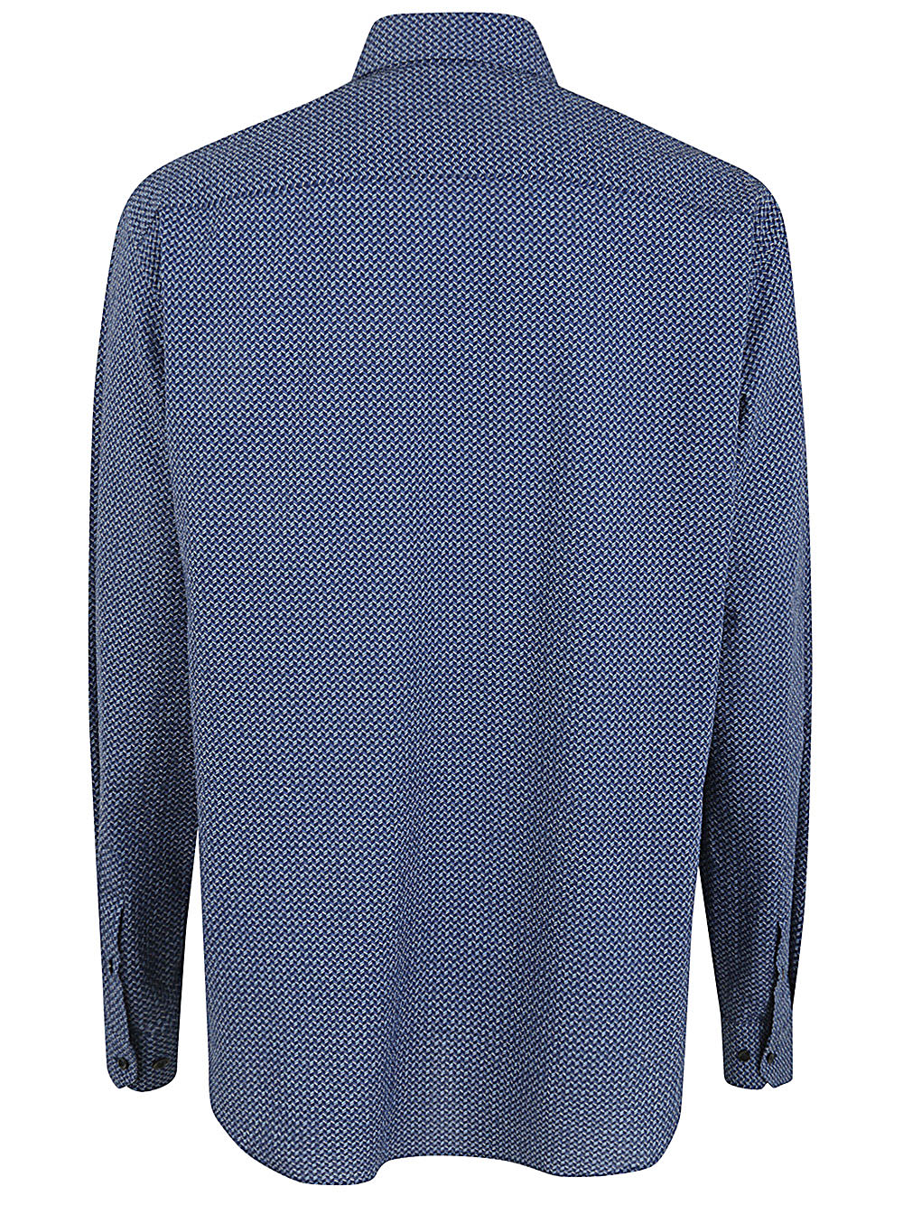 Shop Giorgio Armani Fantasy Shirt In Fbul Fantasy