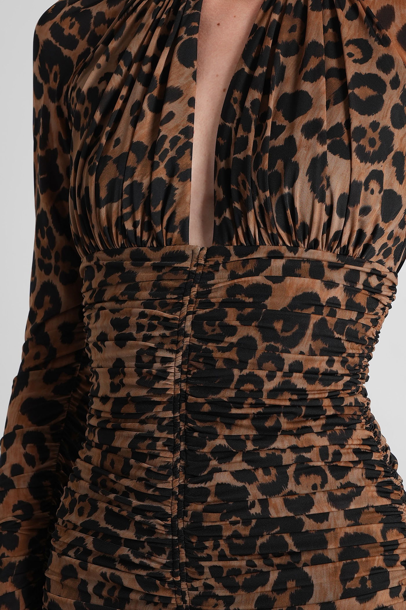 Blumarine In Animalier Polyamide In Animal Print