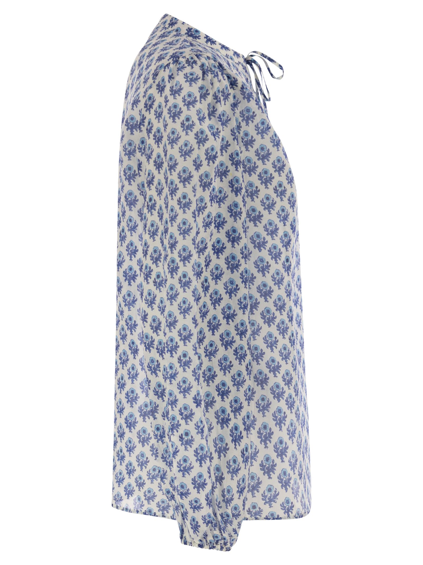 Mc2 Saint Barth Harper - Shirt With Mandarin Collar