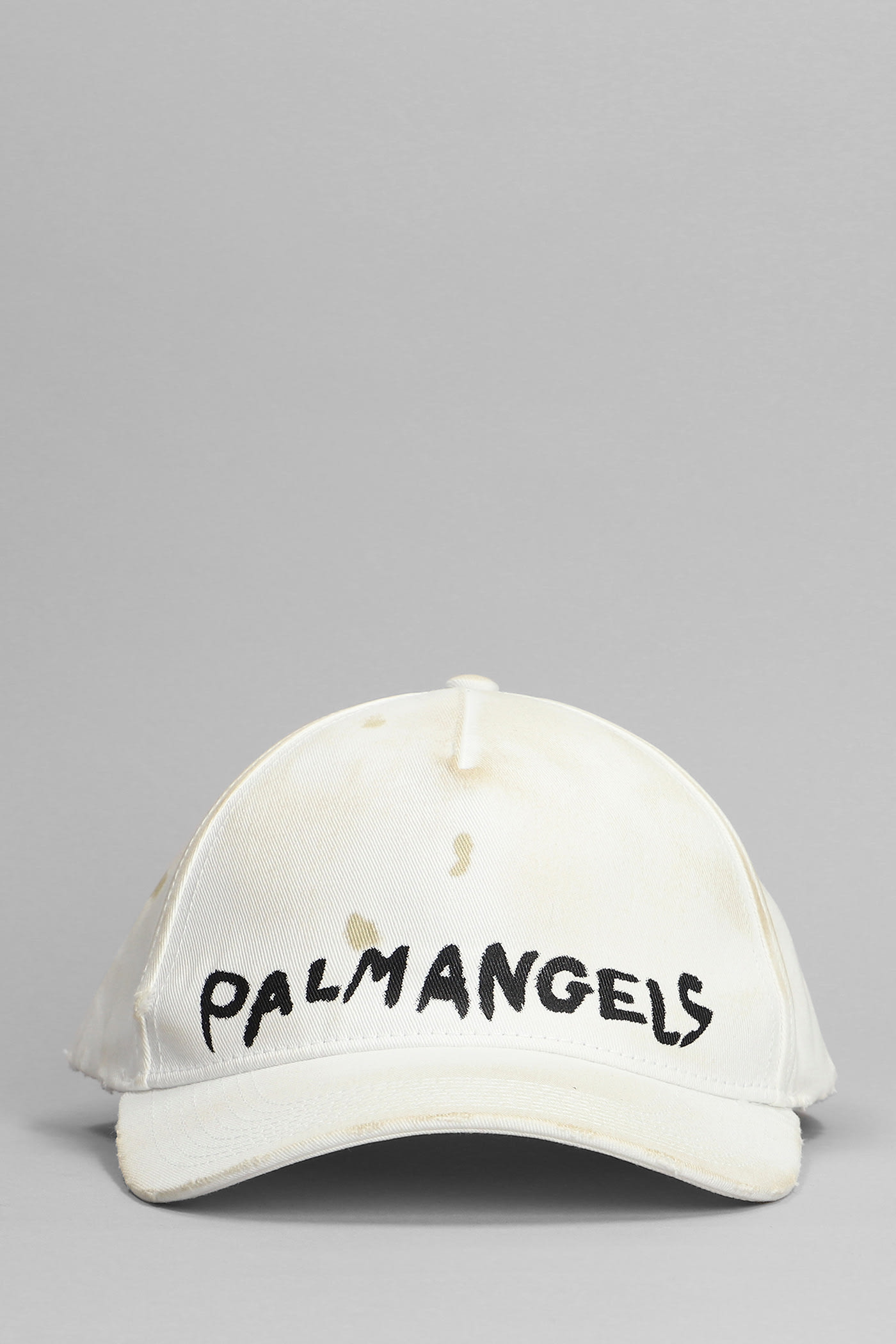 Palm Angels Hats In Beige Cotton