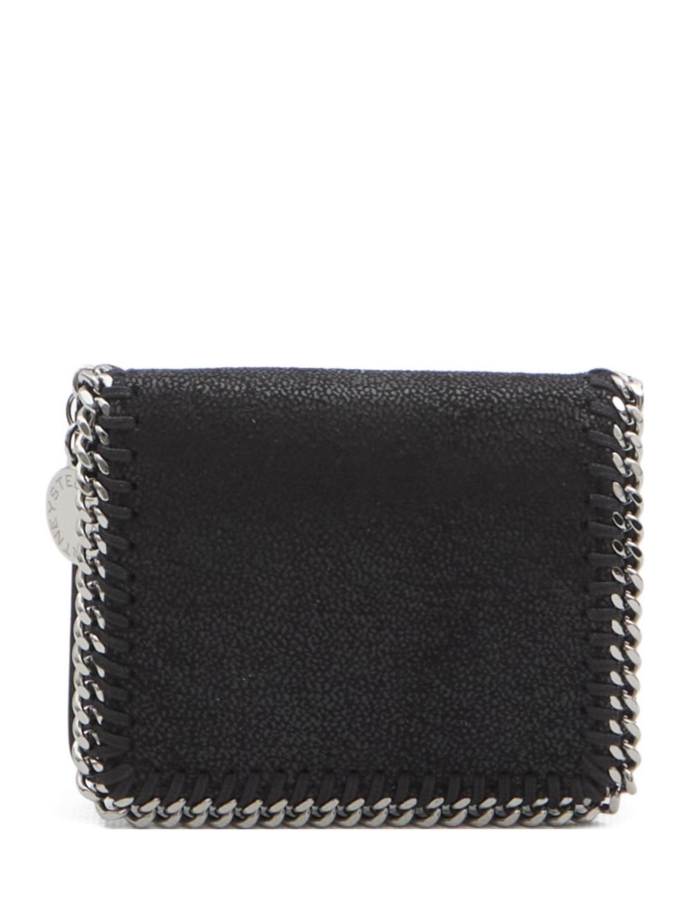 Stella Mccartney Falabella Bifold Wallet In Black