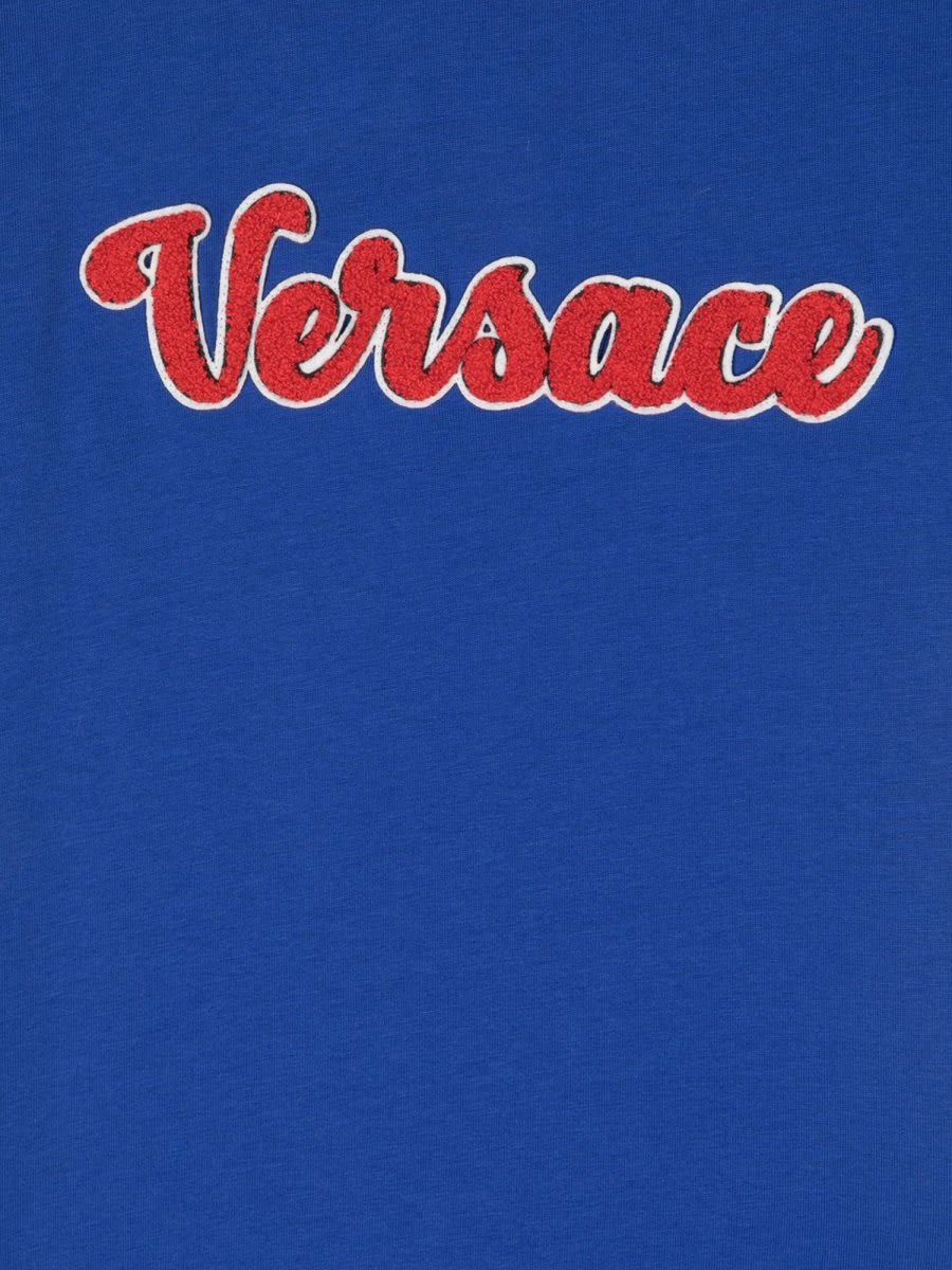 Versace Mc T-shirt In Blue