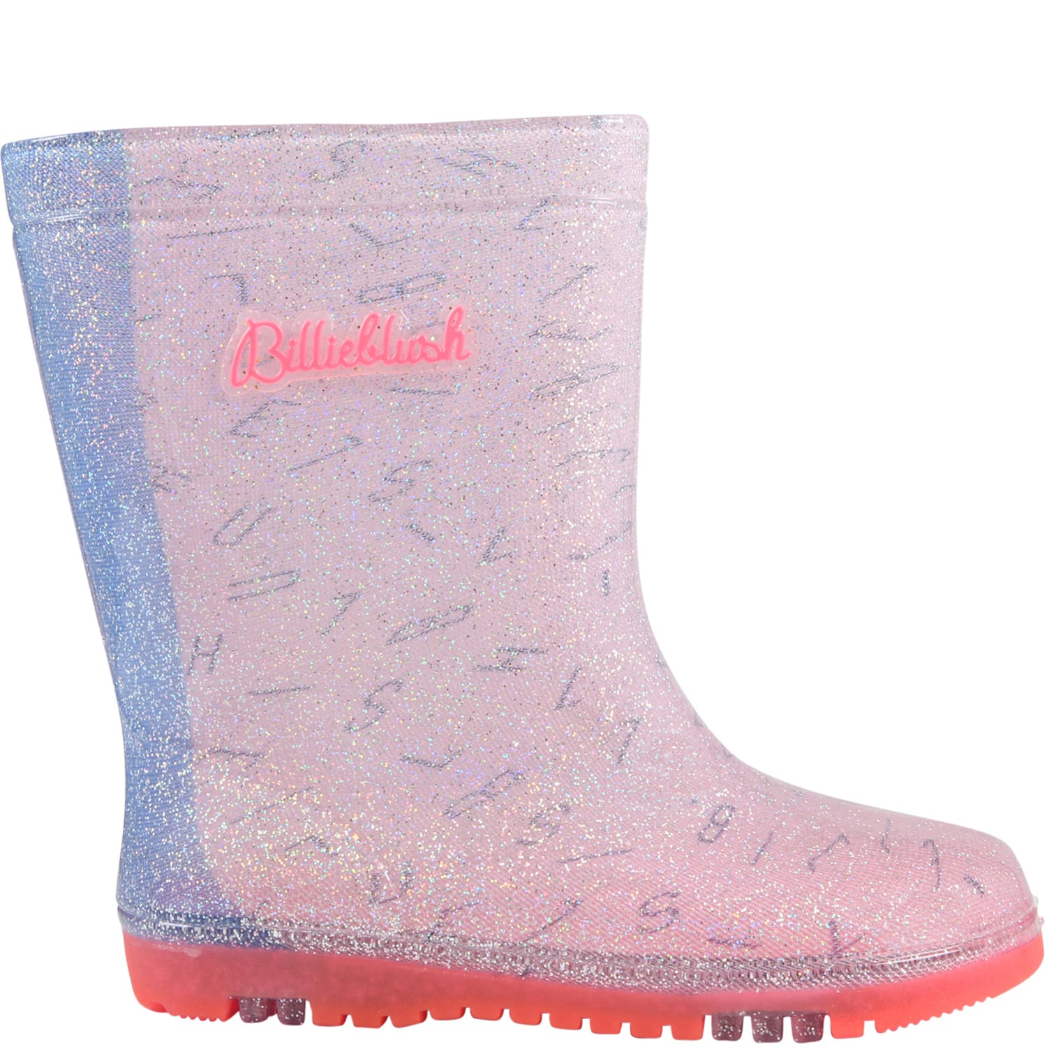 Billieblush Multicolor Rain-boots For Girl With Logo