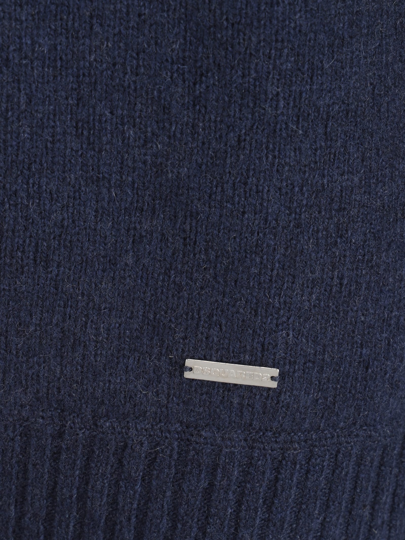 Shop Dsquared2 Turtleneck Sweater In Blue