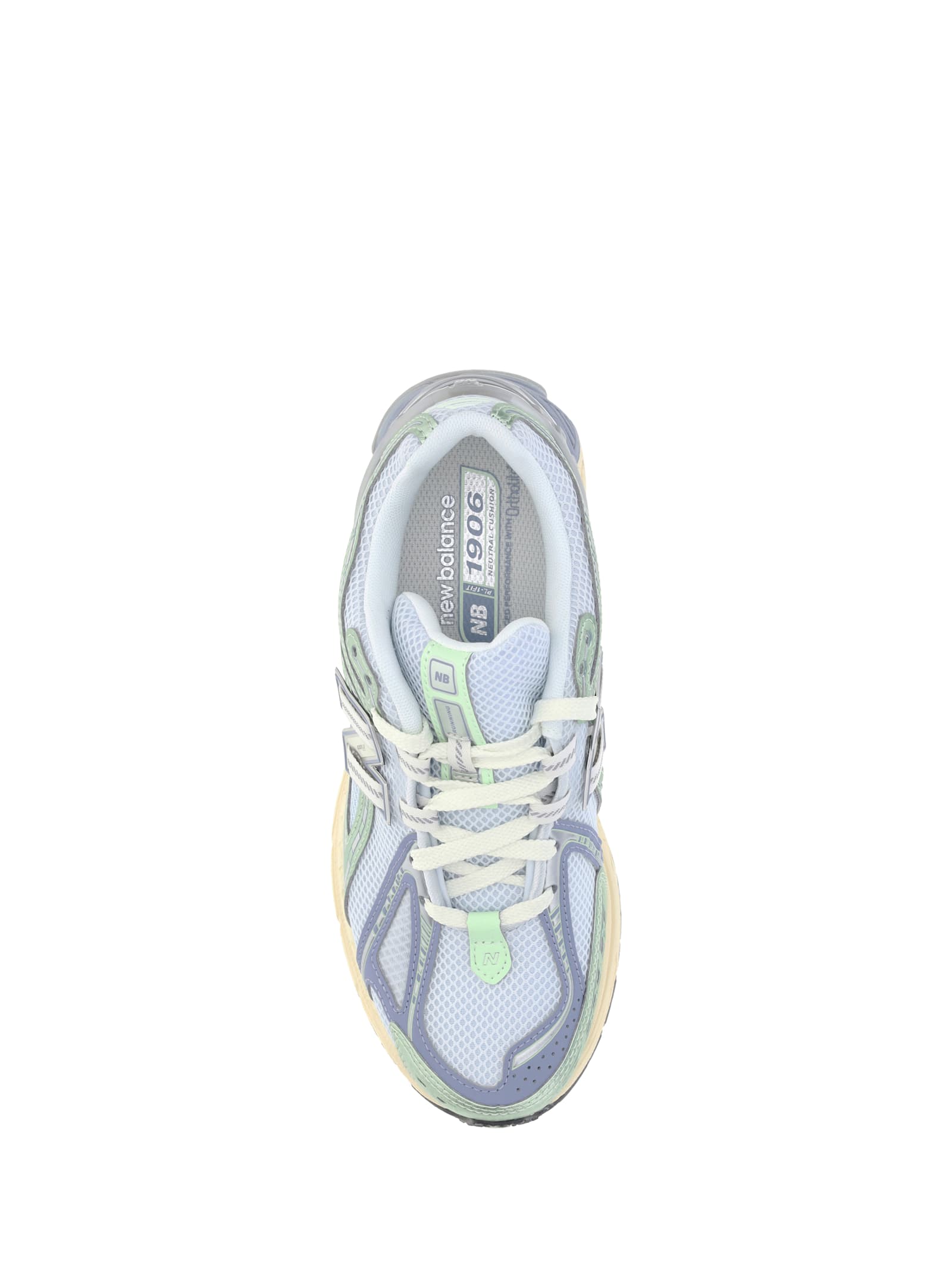 New Balance Blue Low Top Sneaker With Logo Patch On Tongue And Side And Perforated Panels In Tech Fabric Unisex