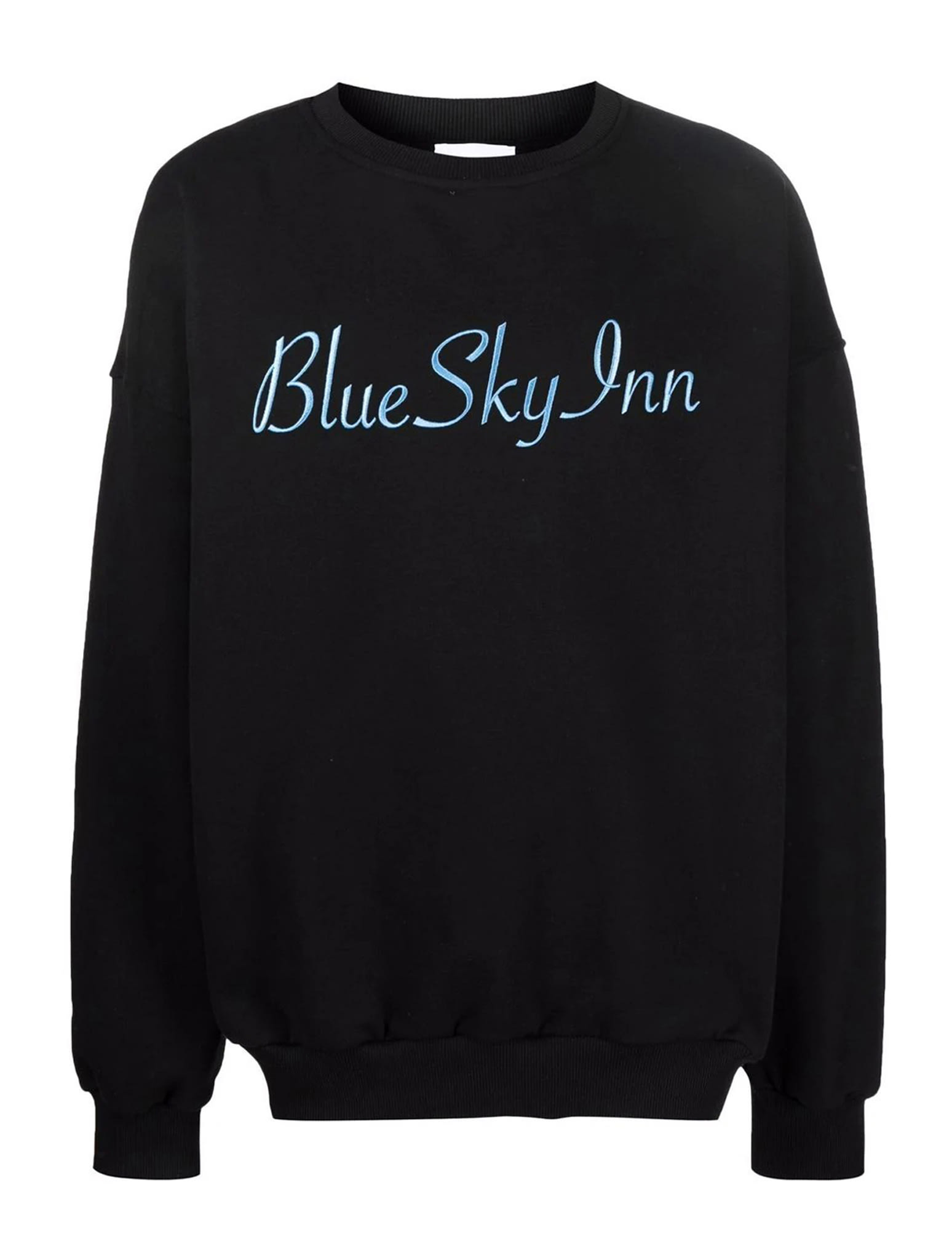 Shop Blue Sky Inn Logo Crewneck Sweatshirt In Blk Black