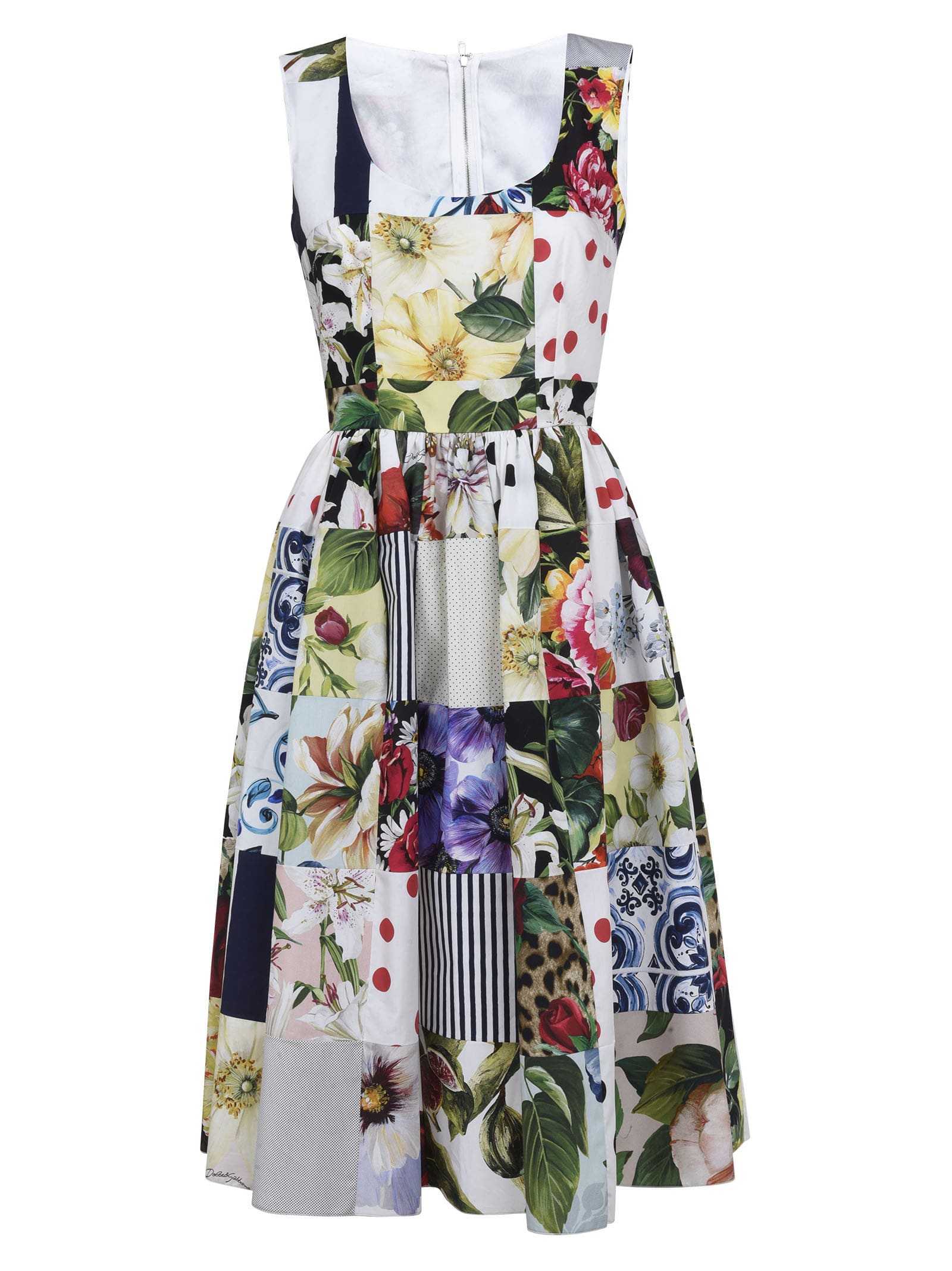 Dolce & Gabbana Floral Sleeveless Dress