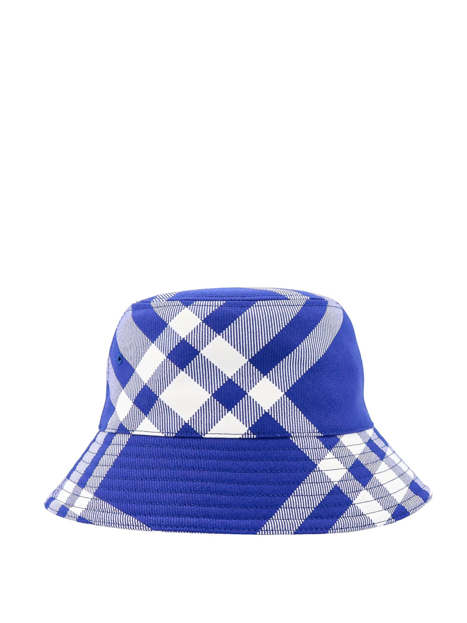 Shop Burberry Cloche In Knight E Check