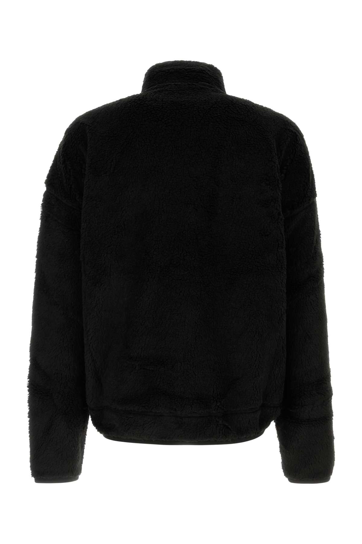 Shop Miharayasuhiro Black Teddy Jacket