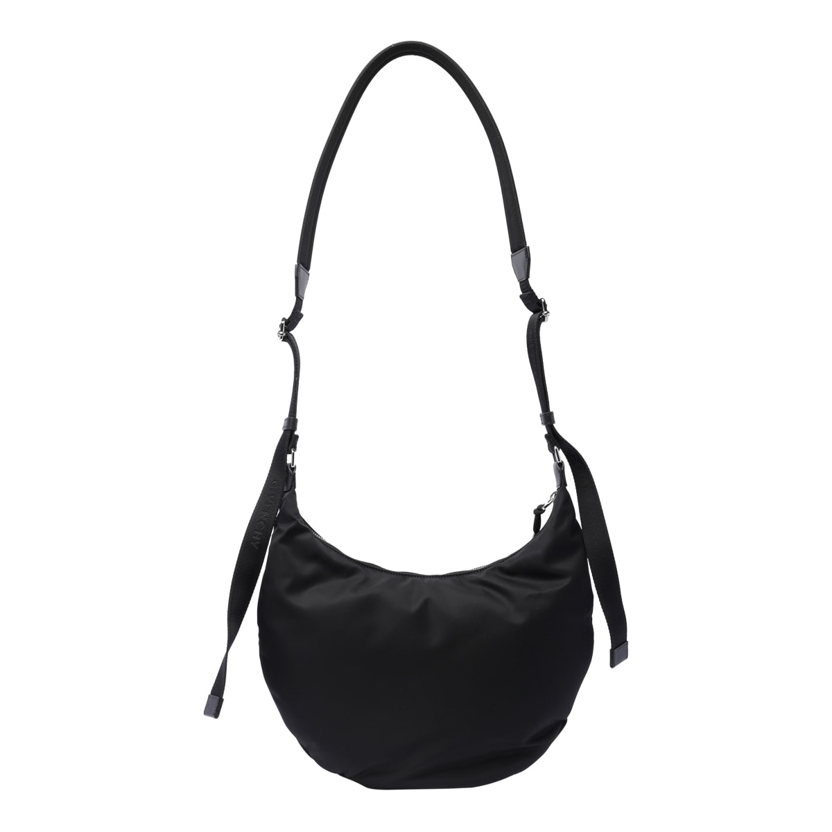 Shop Givenchy Voyou Crossbody Nylon Bag In Black