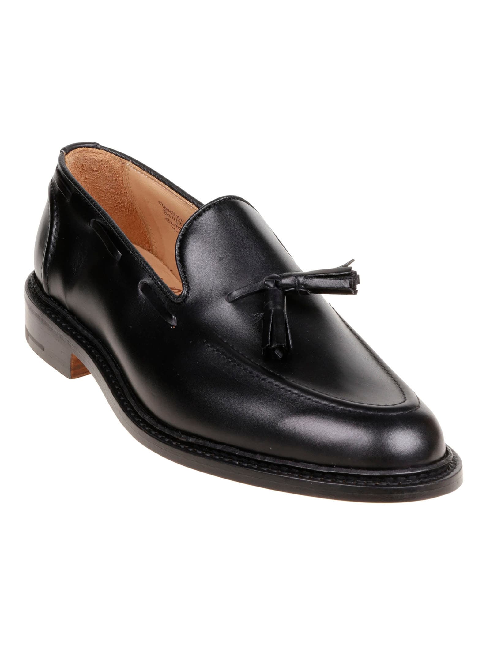 Shop Tricker's Elton Black Calf